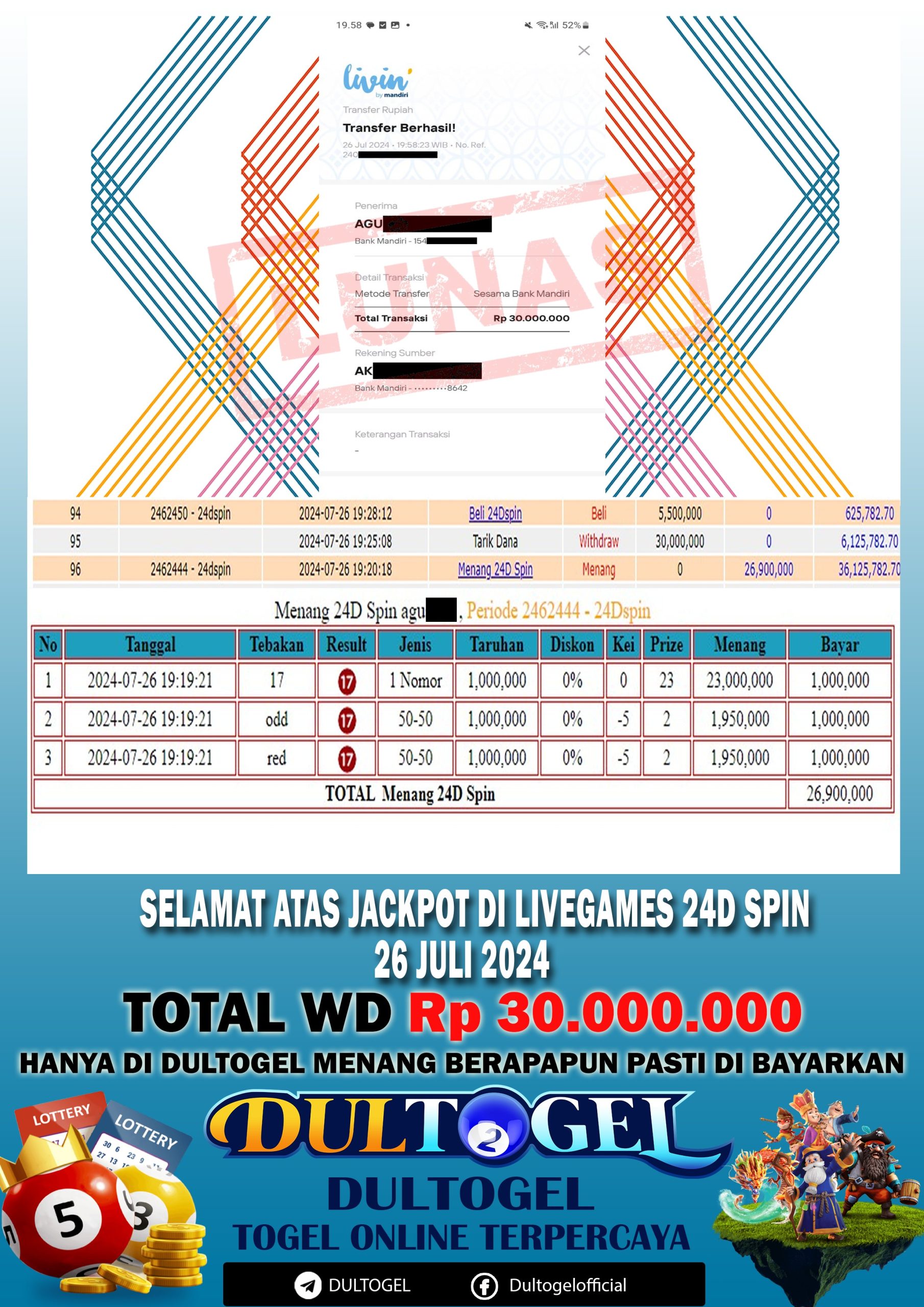 BUKTI JP DULTOGEL 26 JULI 2024
