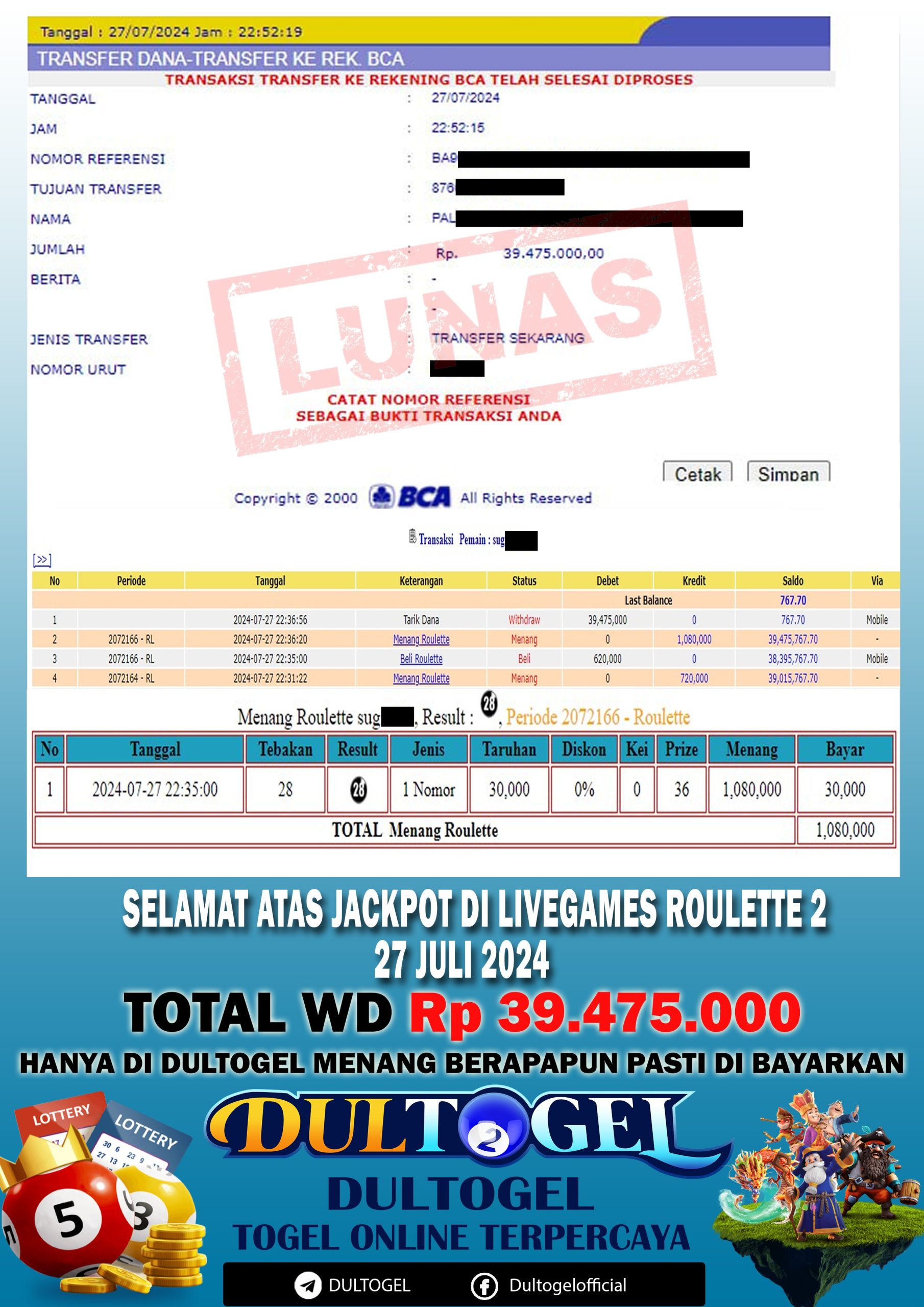 BUKTI JP DULTOGEL 27 JULI 2024
