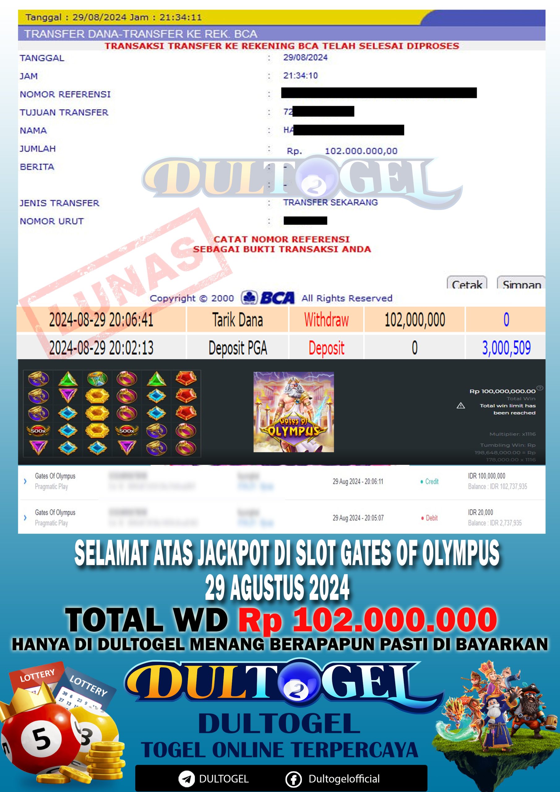 BUKTI JP DULTOGEL 29 AGUSTUS 2024