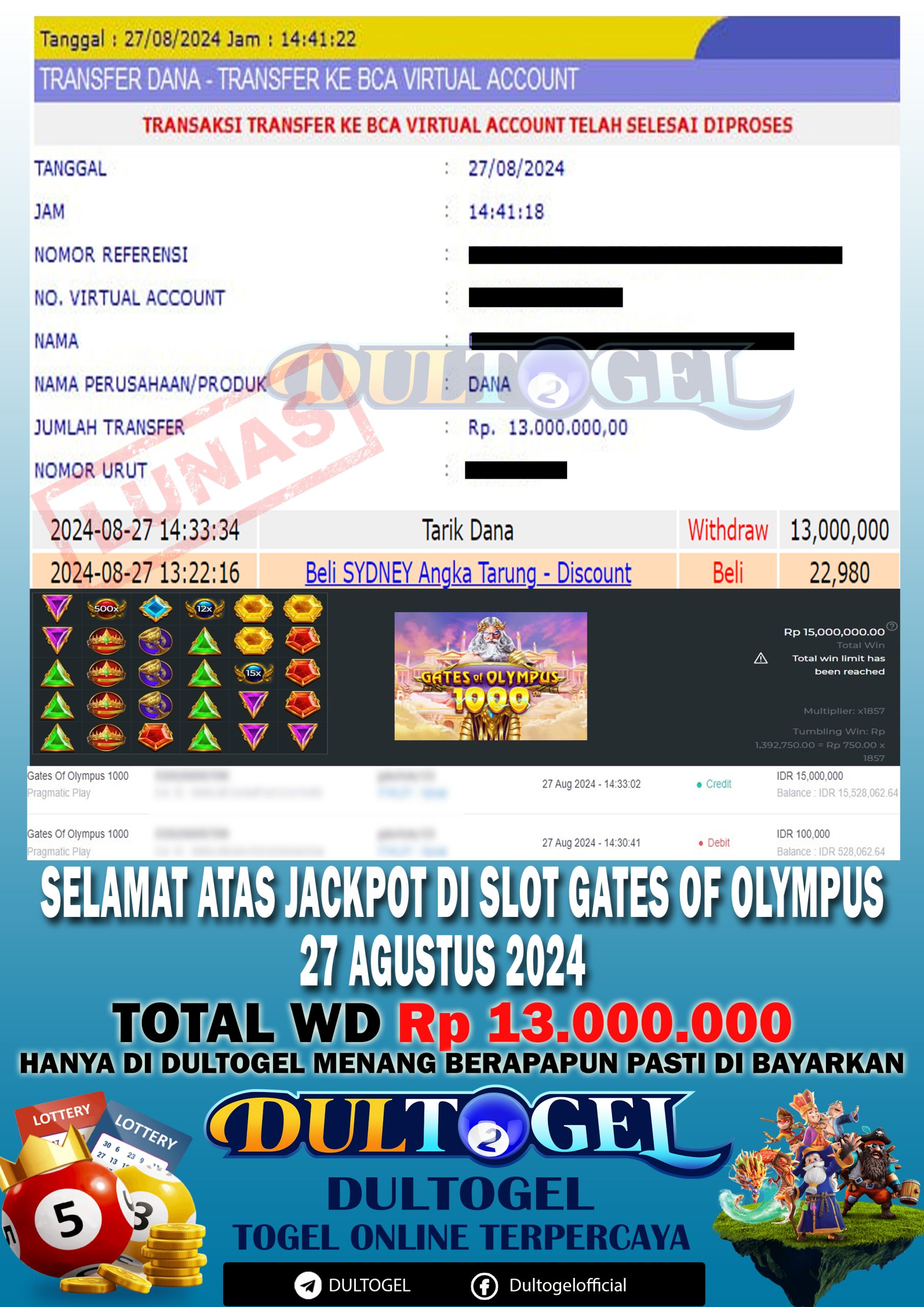 BUKTI JP DULTOGEL 27 AGUSTUS 2024
