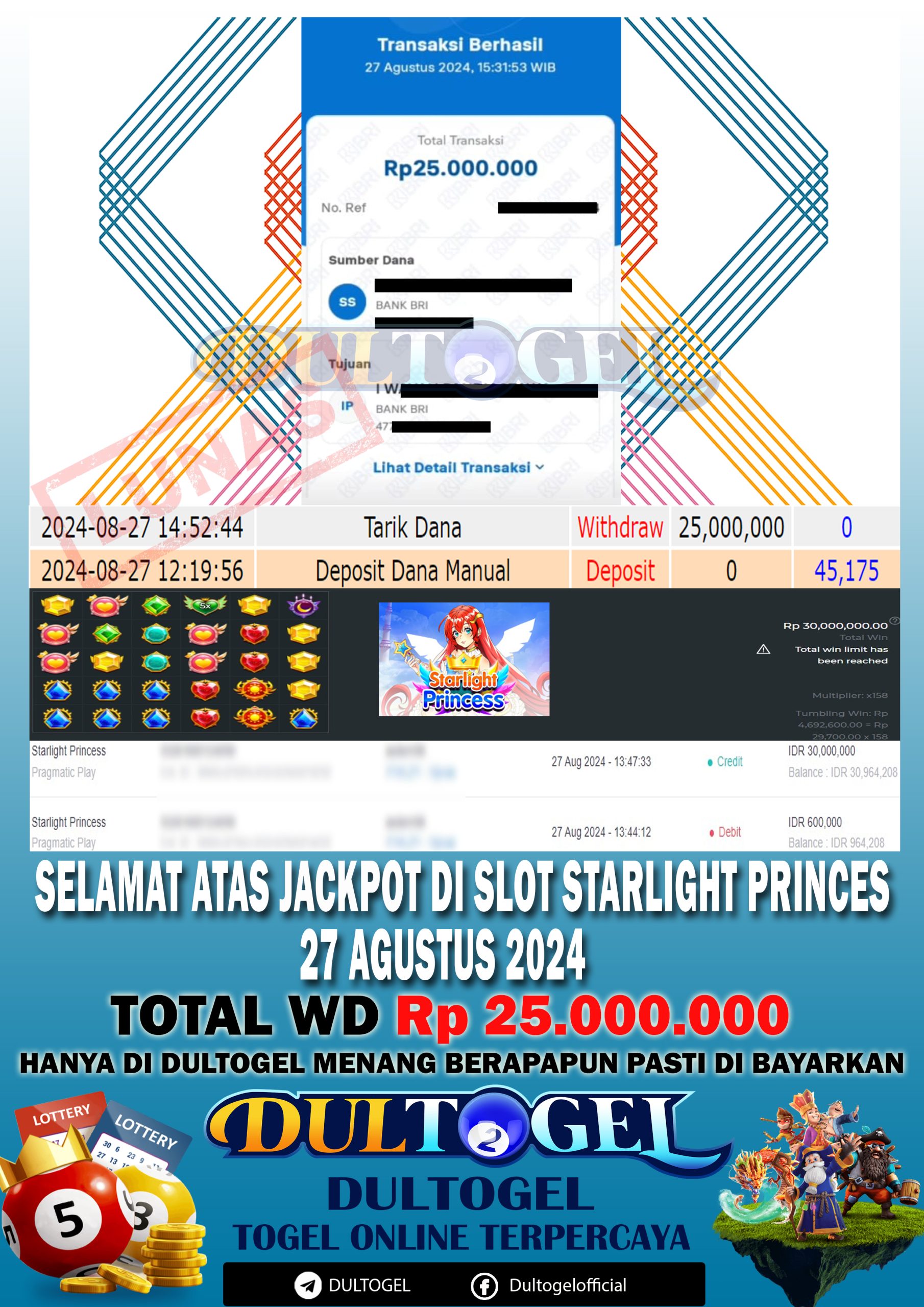 BUKTI JP DULTOGEL 27 AGUSTUS 2024
