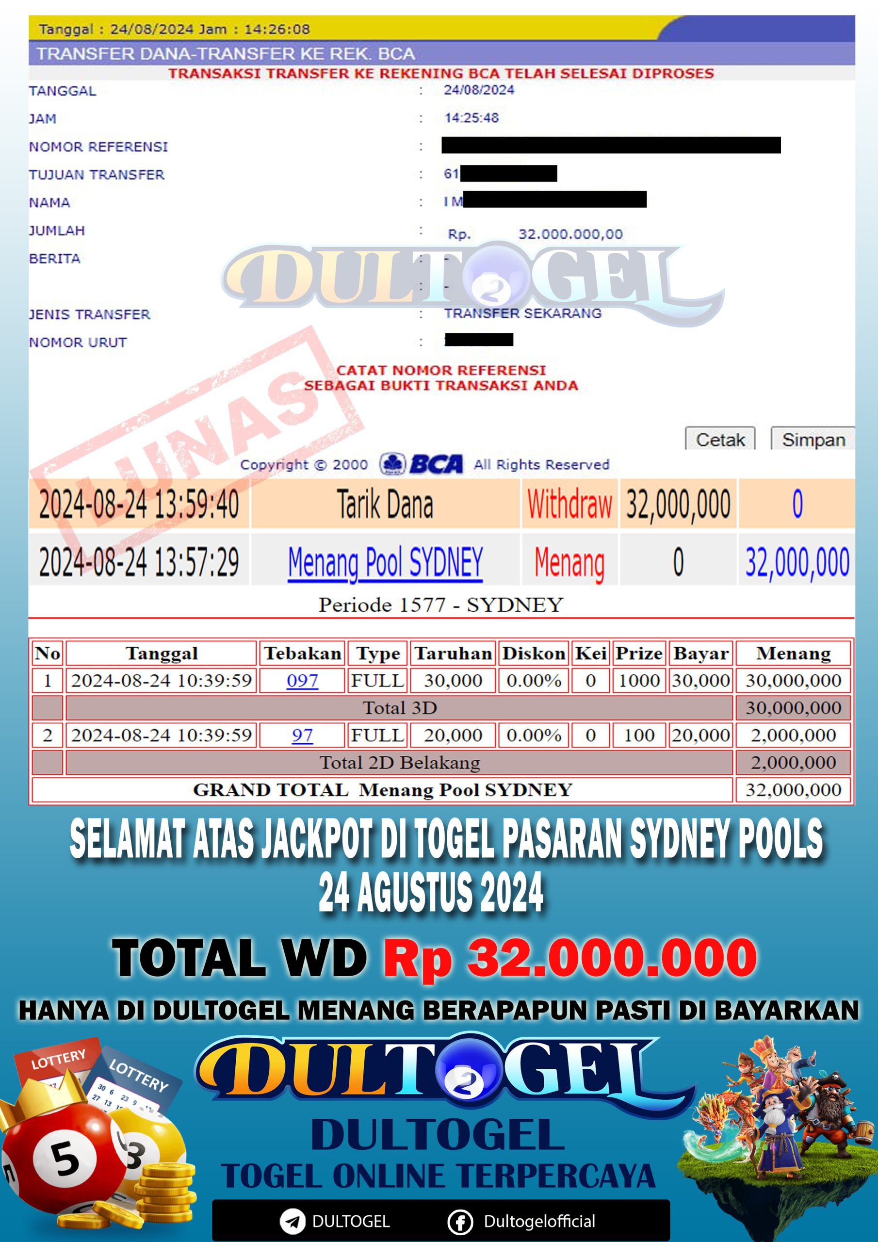 BUKTI JP DULTOGEL 24 AGUSTUS 2024