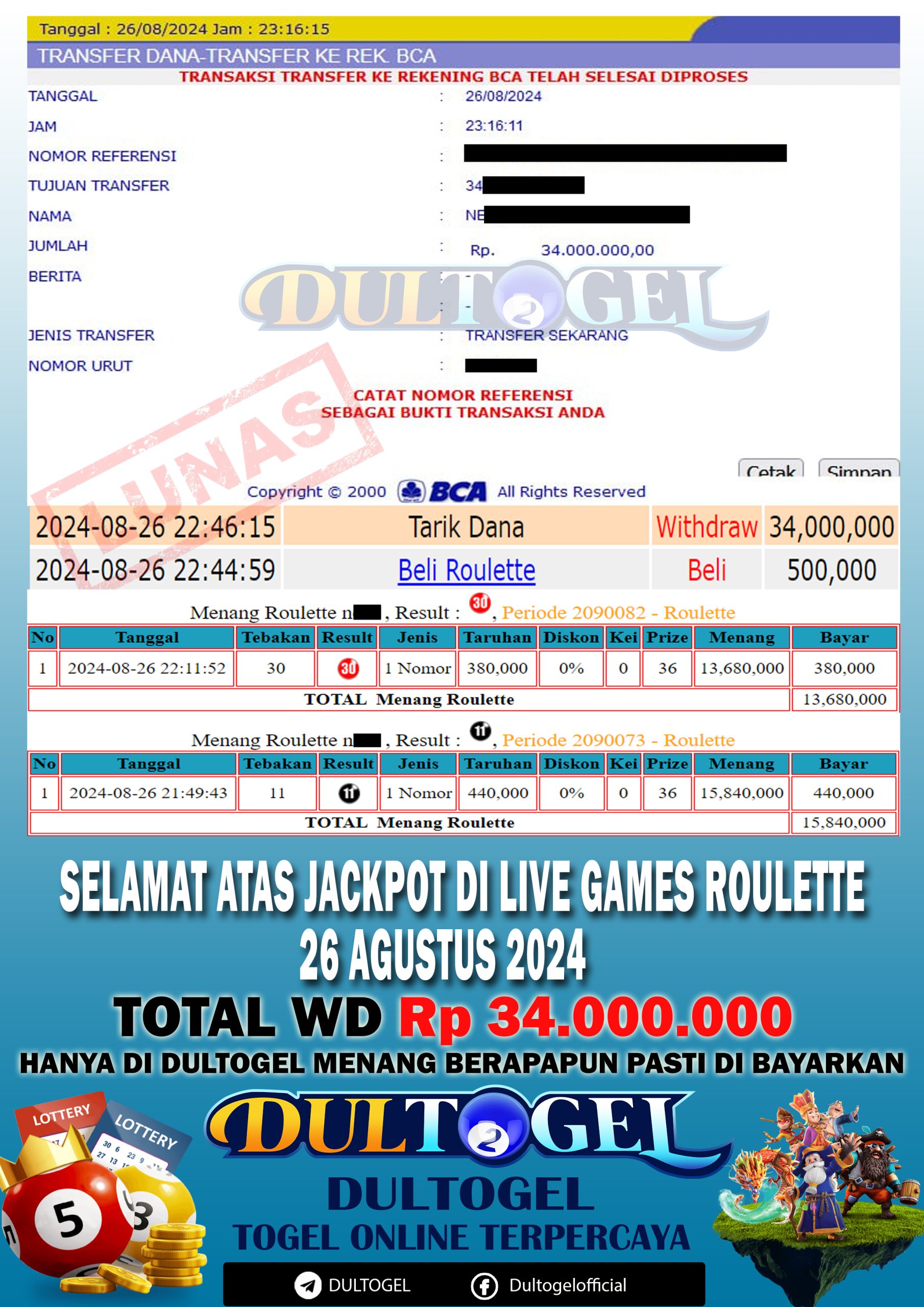 BUKTI JP DULTOGEL 26 AGUSTUS 2024