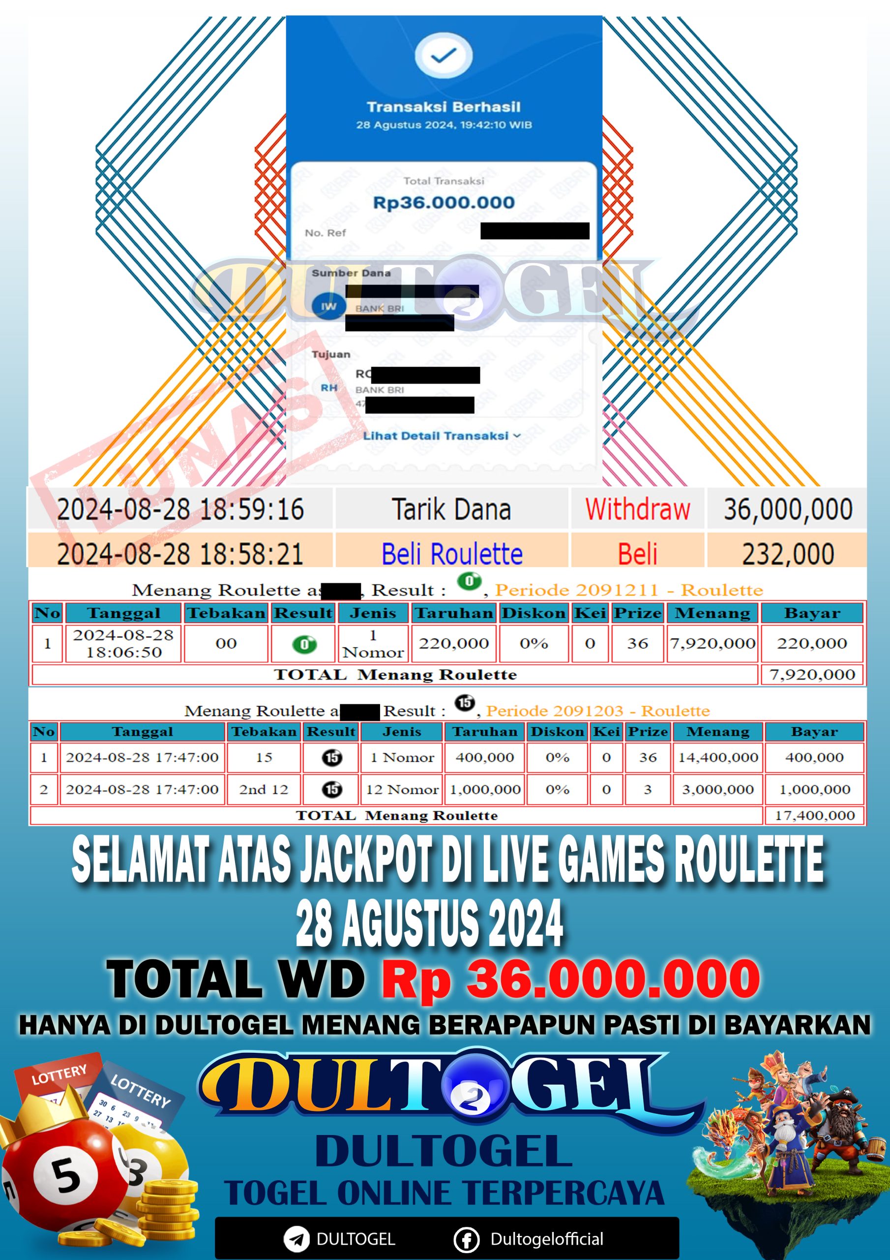 BUKTI JP DULTOGEL 28 AGUSTUS 2024