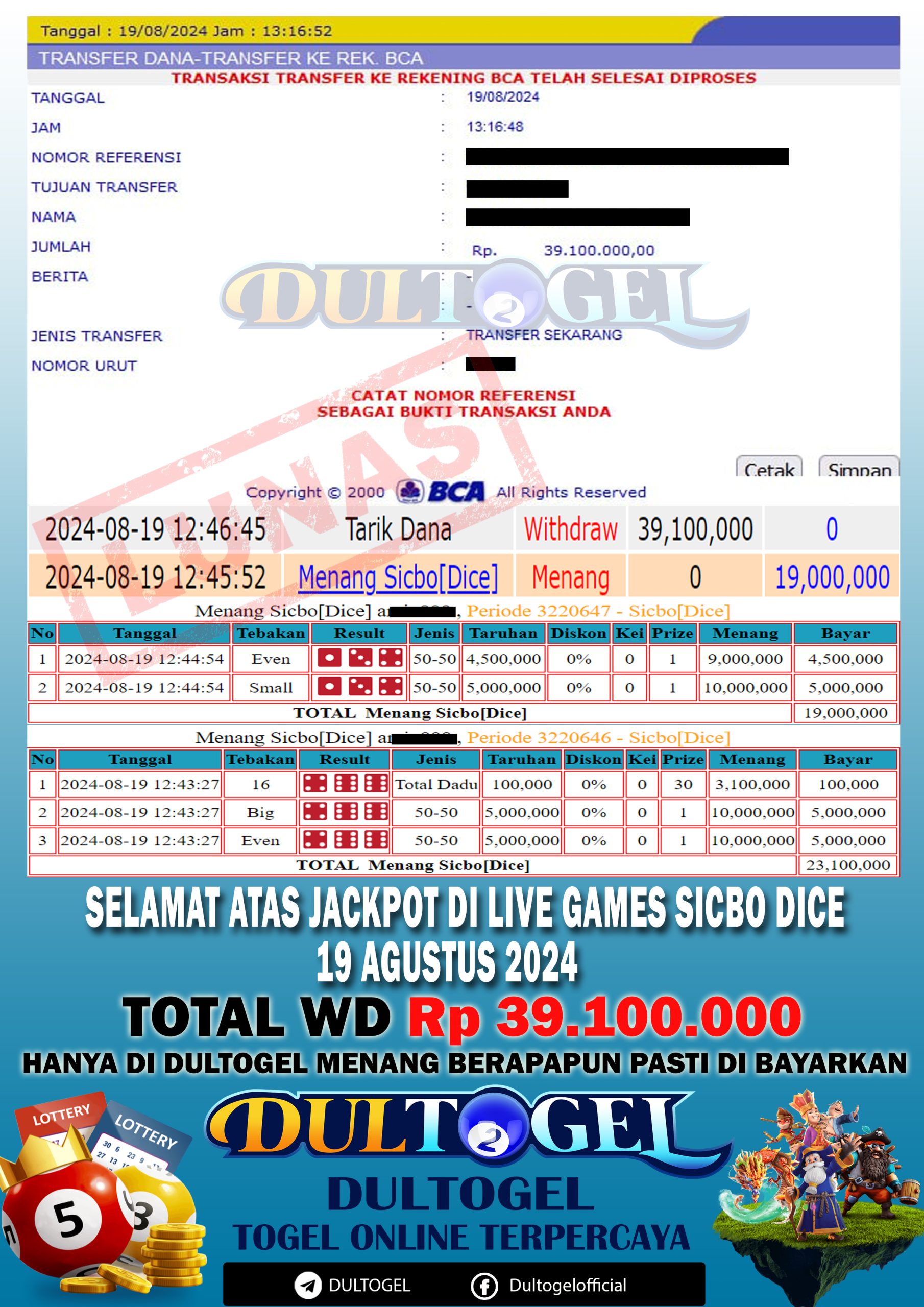 BUKTI JP DULTOGEL 19 AGUSTUS 2024