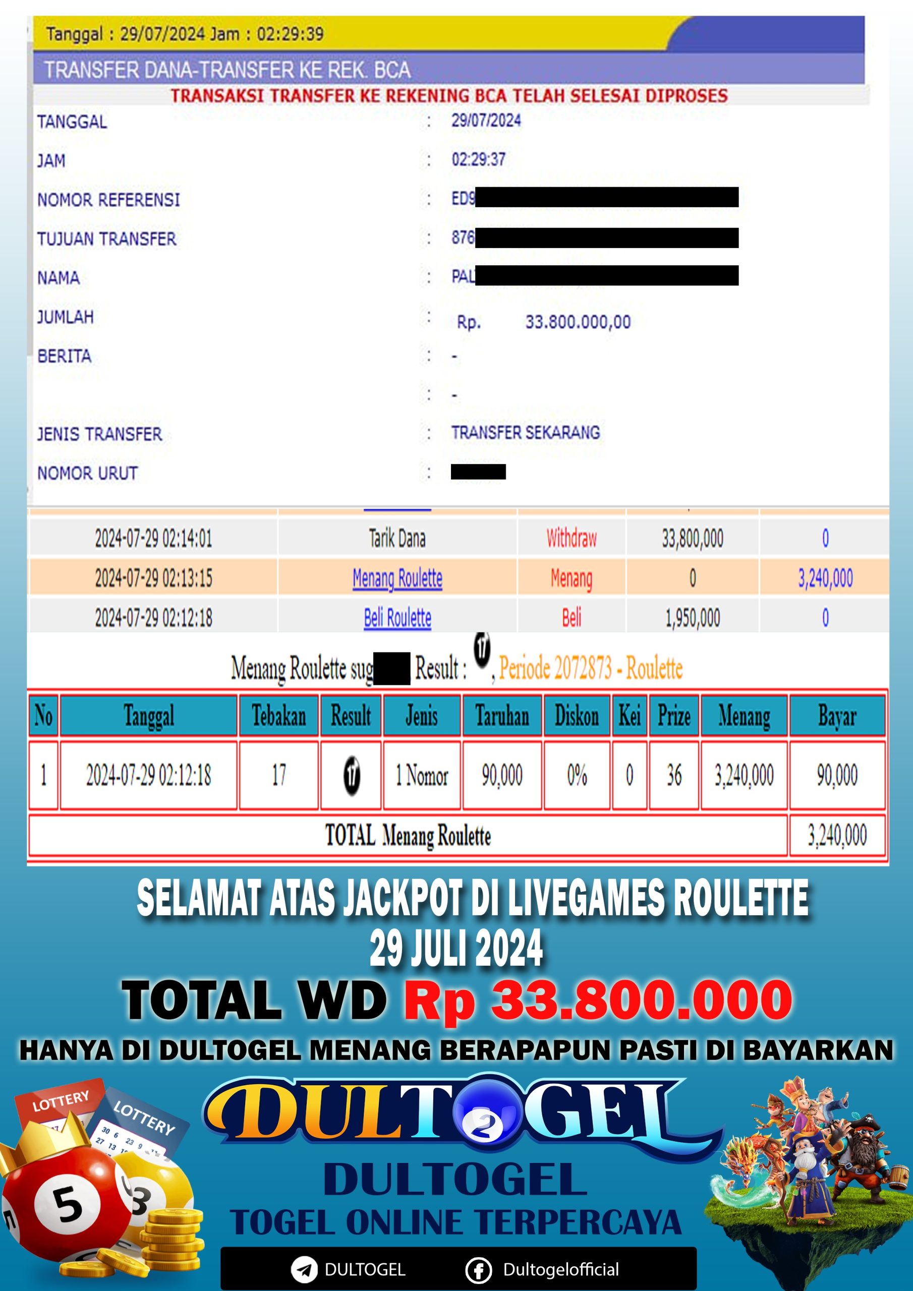 BUKTI JP DULTOGEL 29 JULI 2024