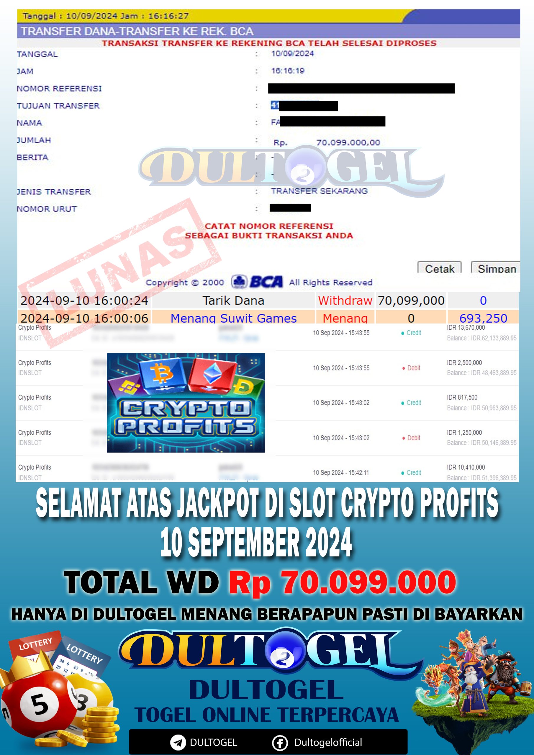 BUKTI JP DULTOGEL 10 SEPTEMBER 2024