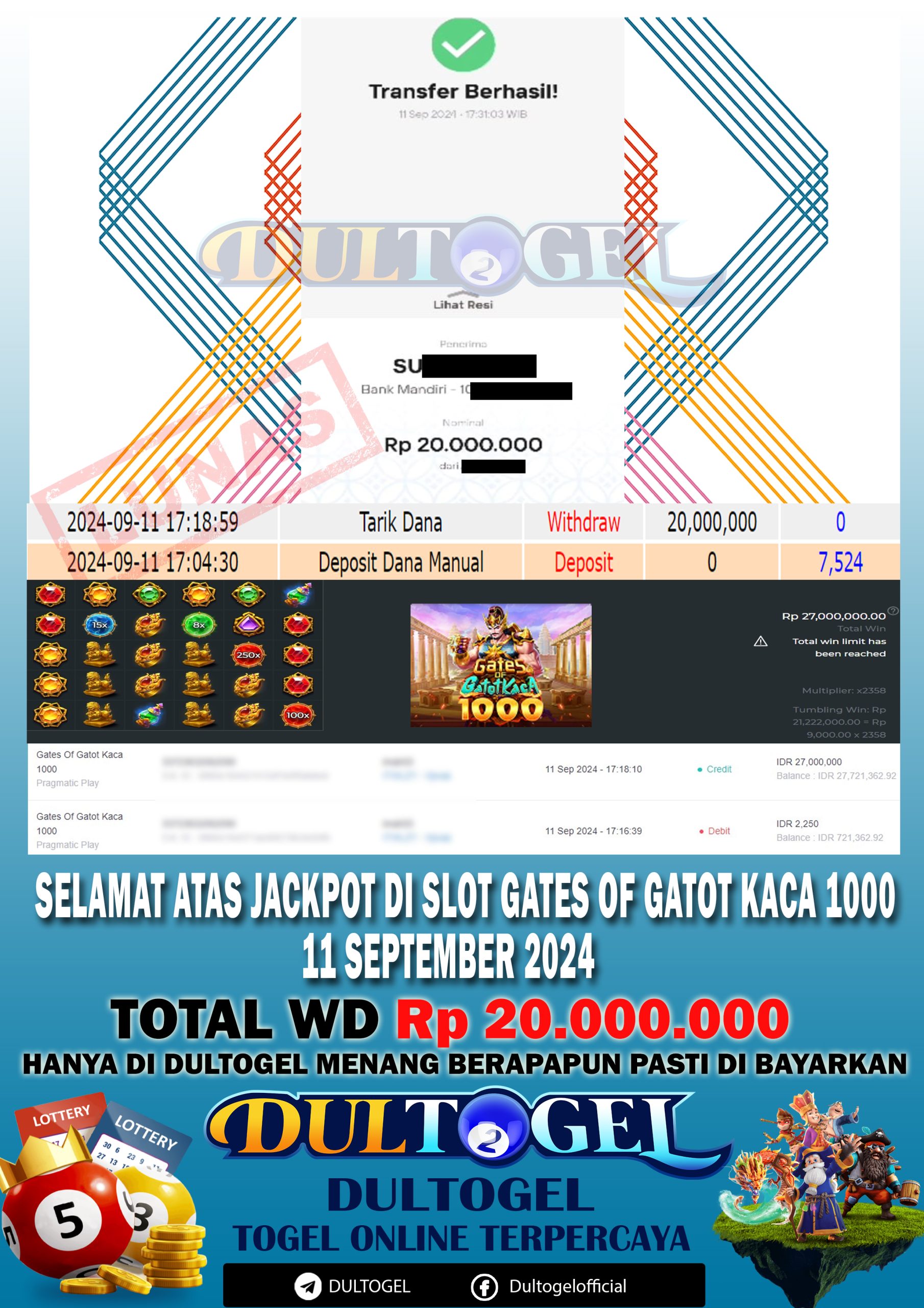 BUKTI JP DULTOGEL 11 SEPTEMBER 2024