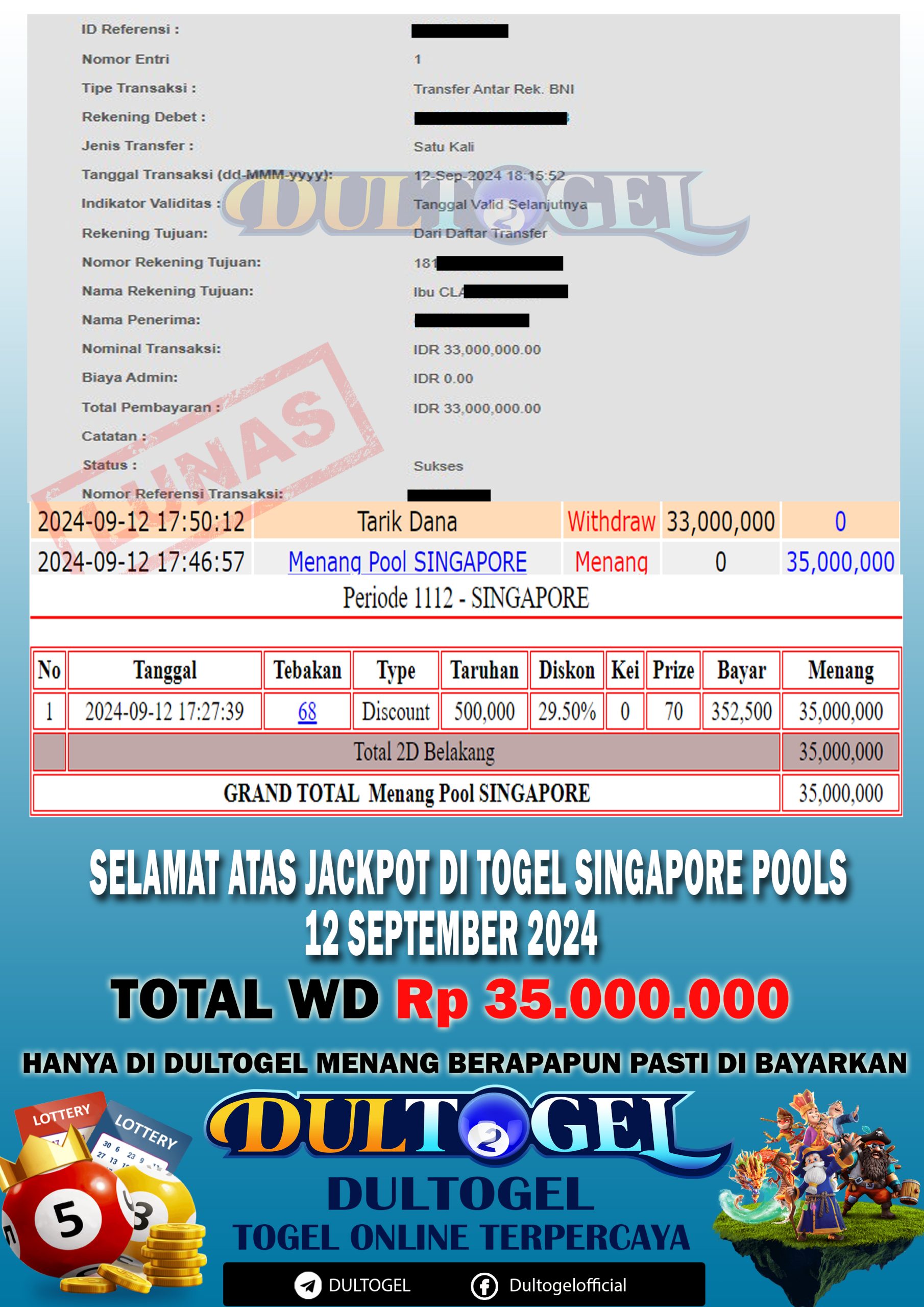 BUKTI JP DULTOGEL 12 SEPTEMBER 2024