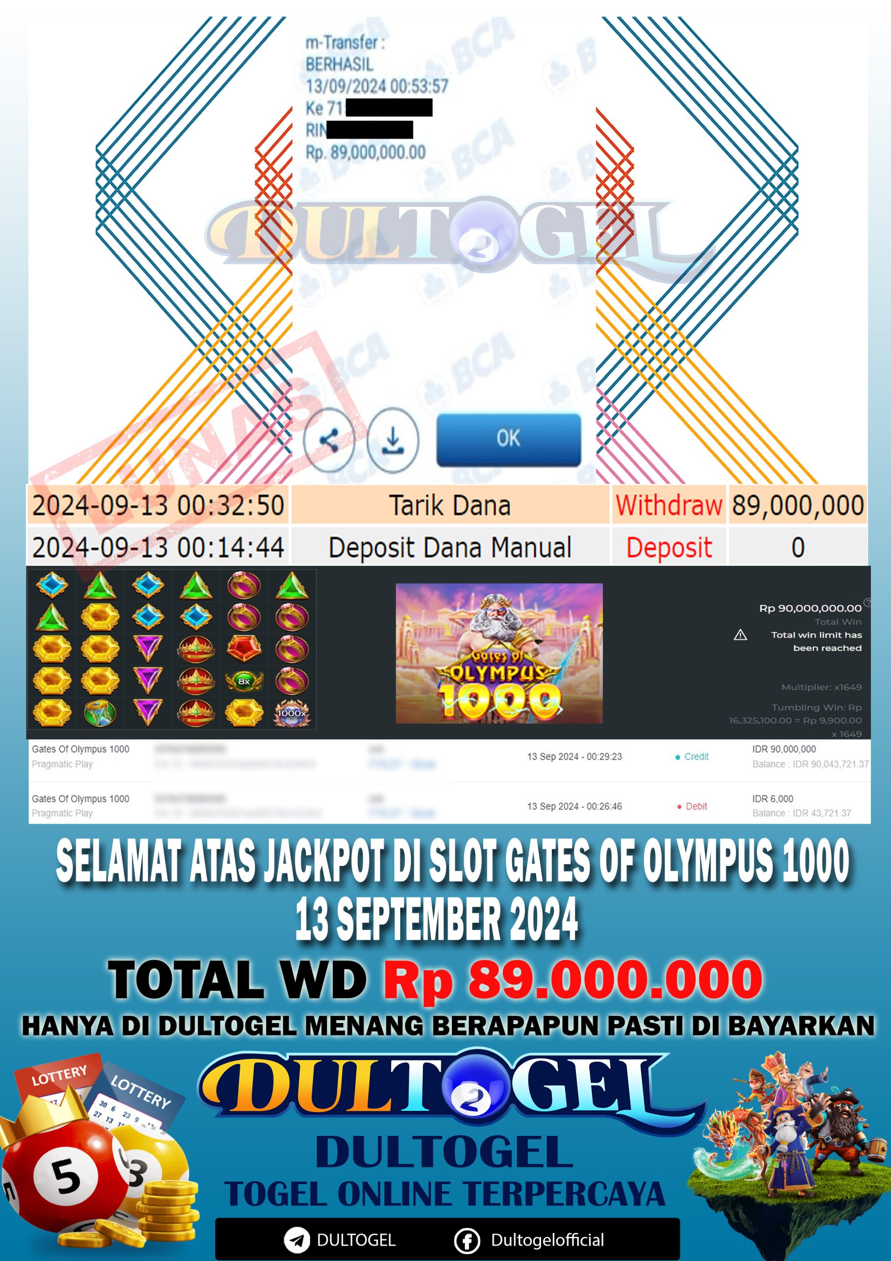 BUKTI JP DULTOGEL 13 SEPTEMBER 2024