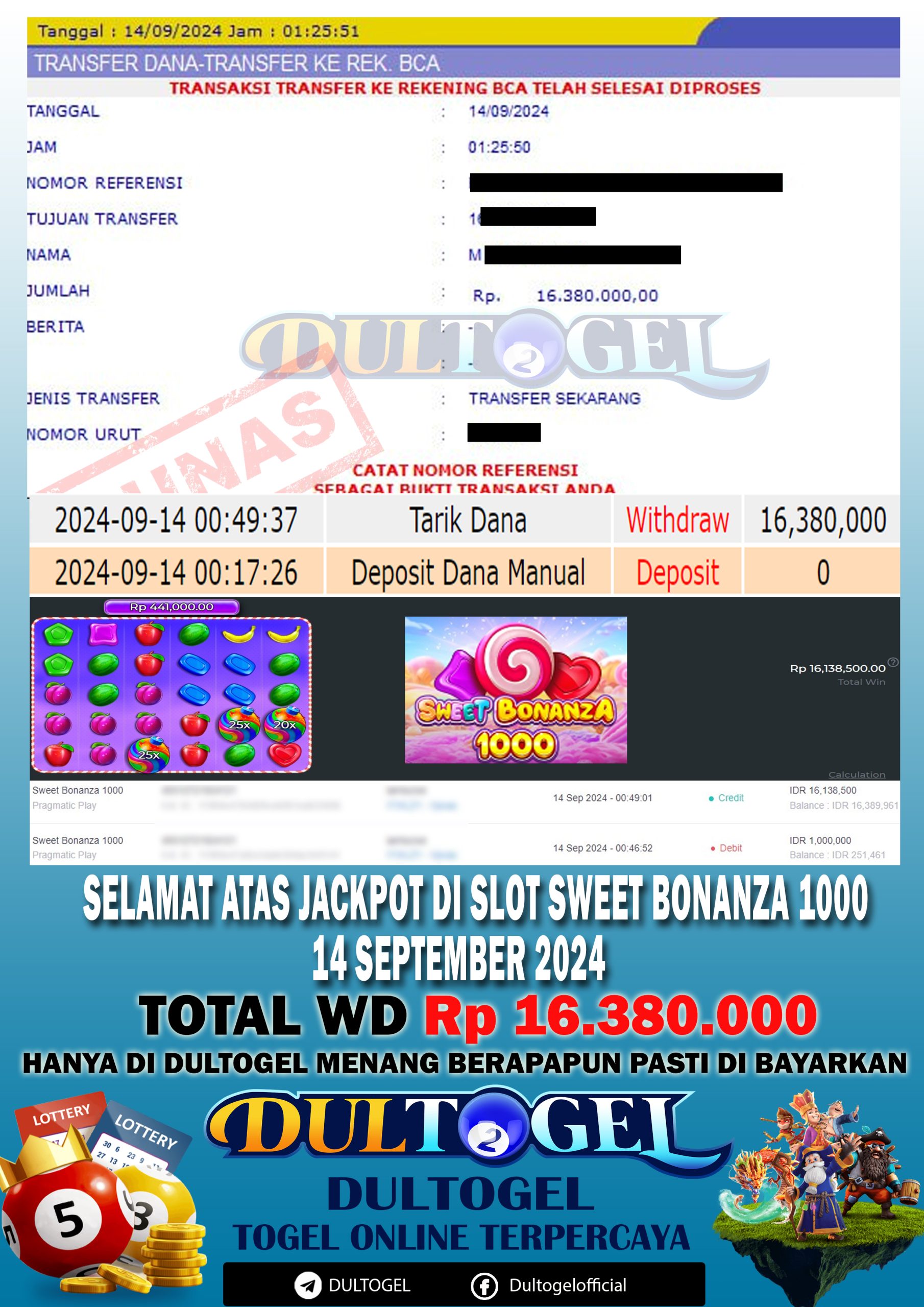 BUKTI JP DULTOGEL 14 SEPTEMBER 2024