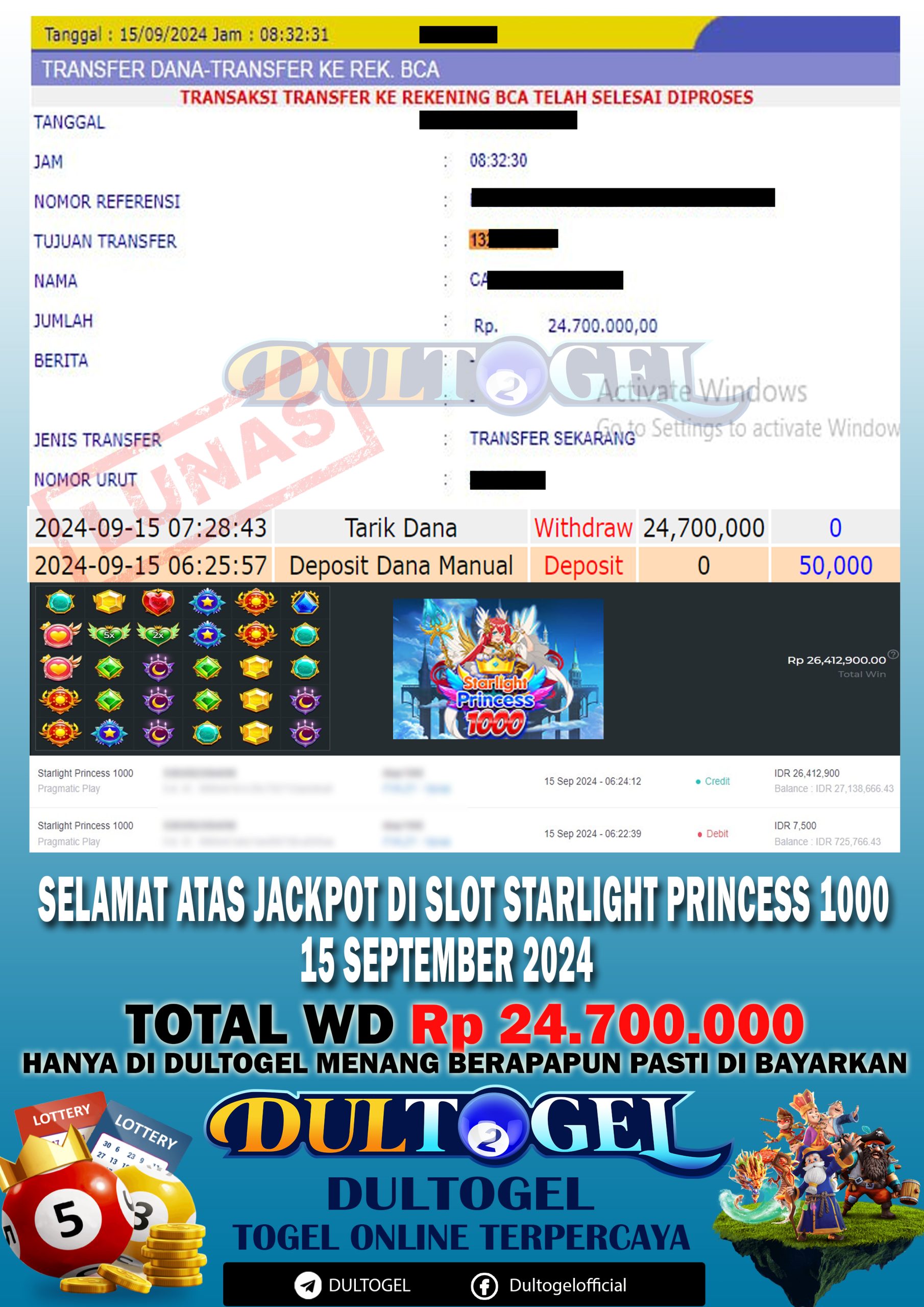 BUKTI JP DULTOGEL 15 SEPTEMBER 2024