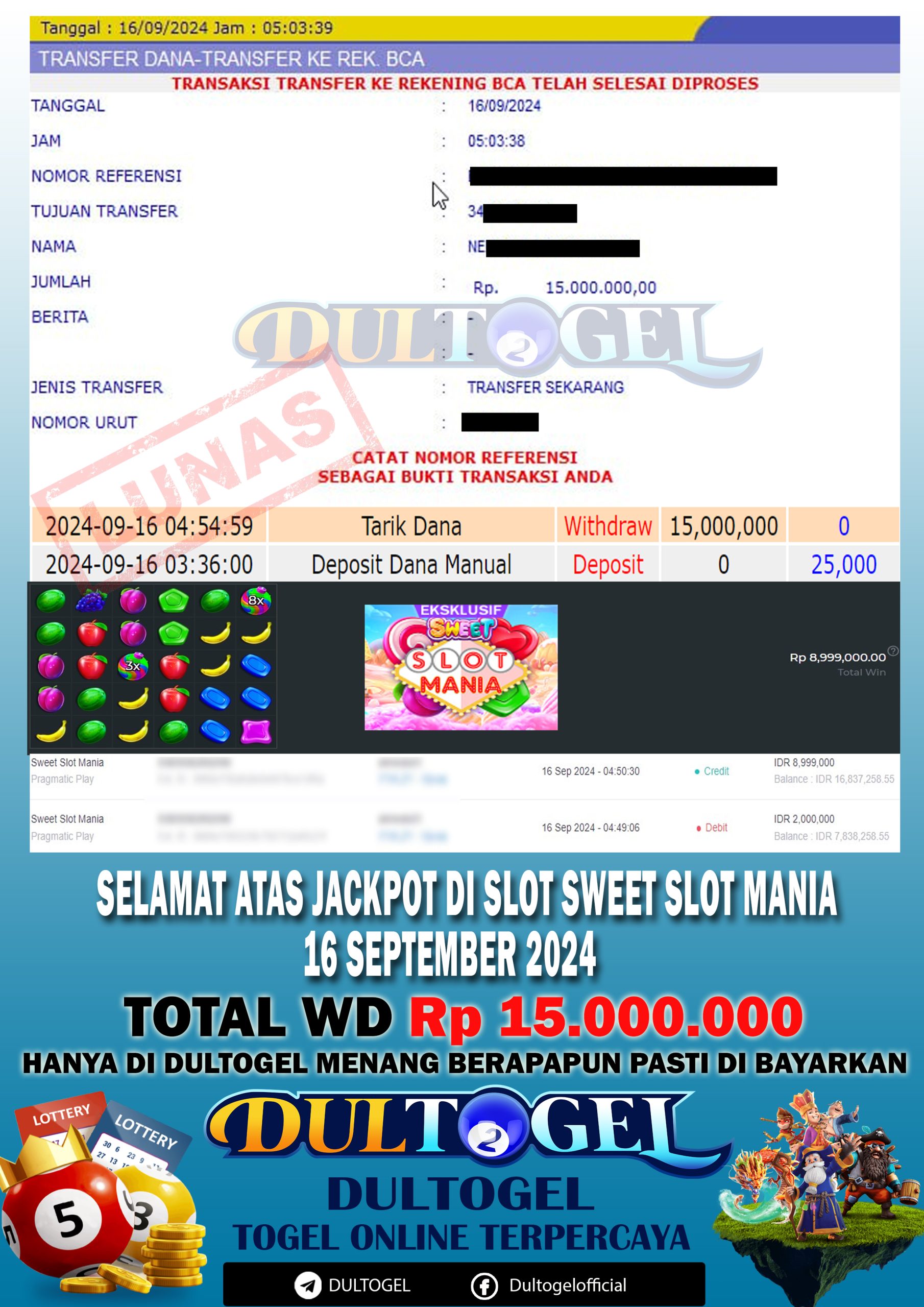 BUKTI JP DULTOGEL 16 SEPTEMBER 2024