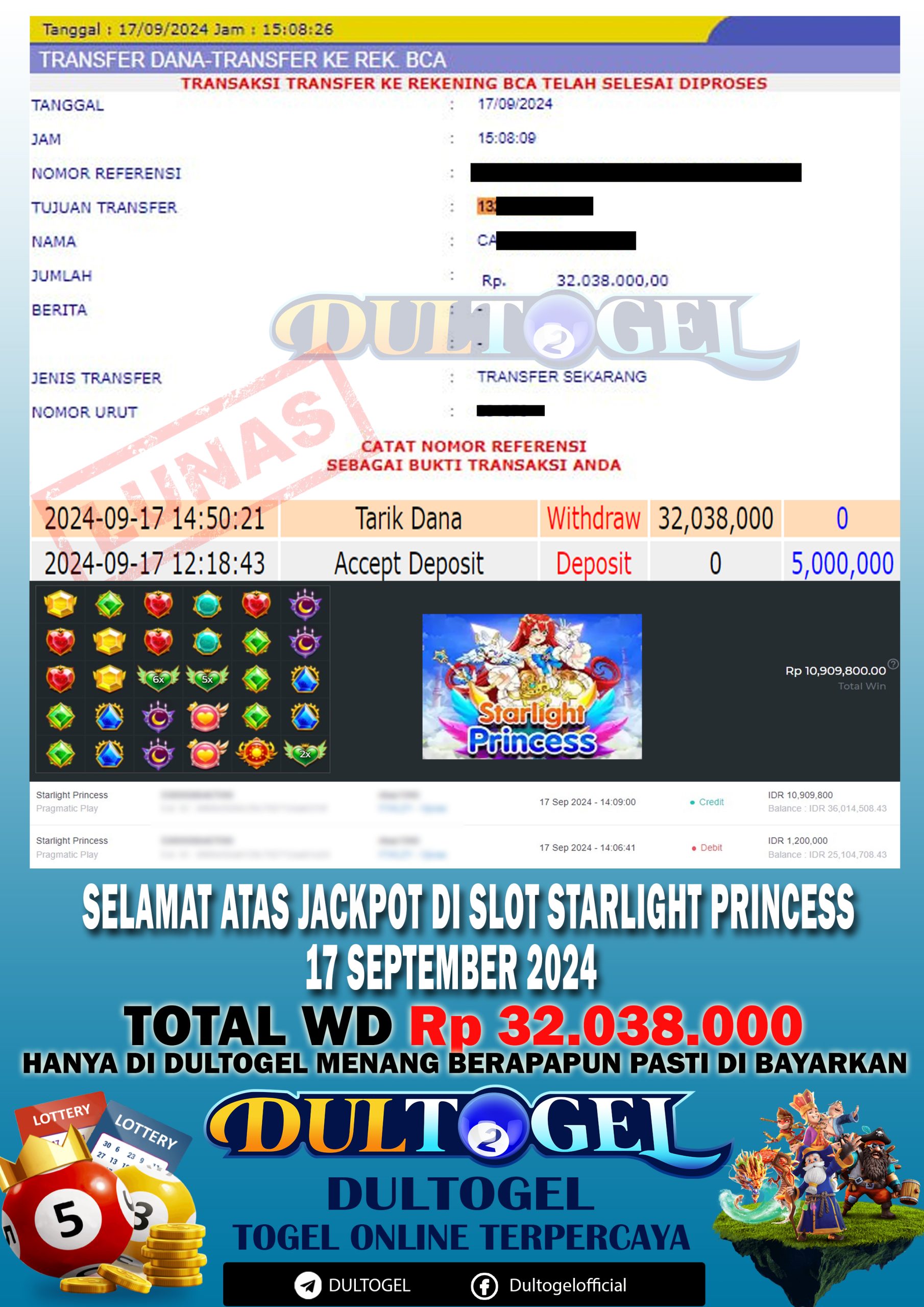 BUKTI JP DULTOGEL 17 SEPTEMBER 2024