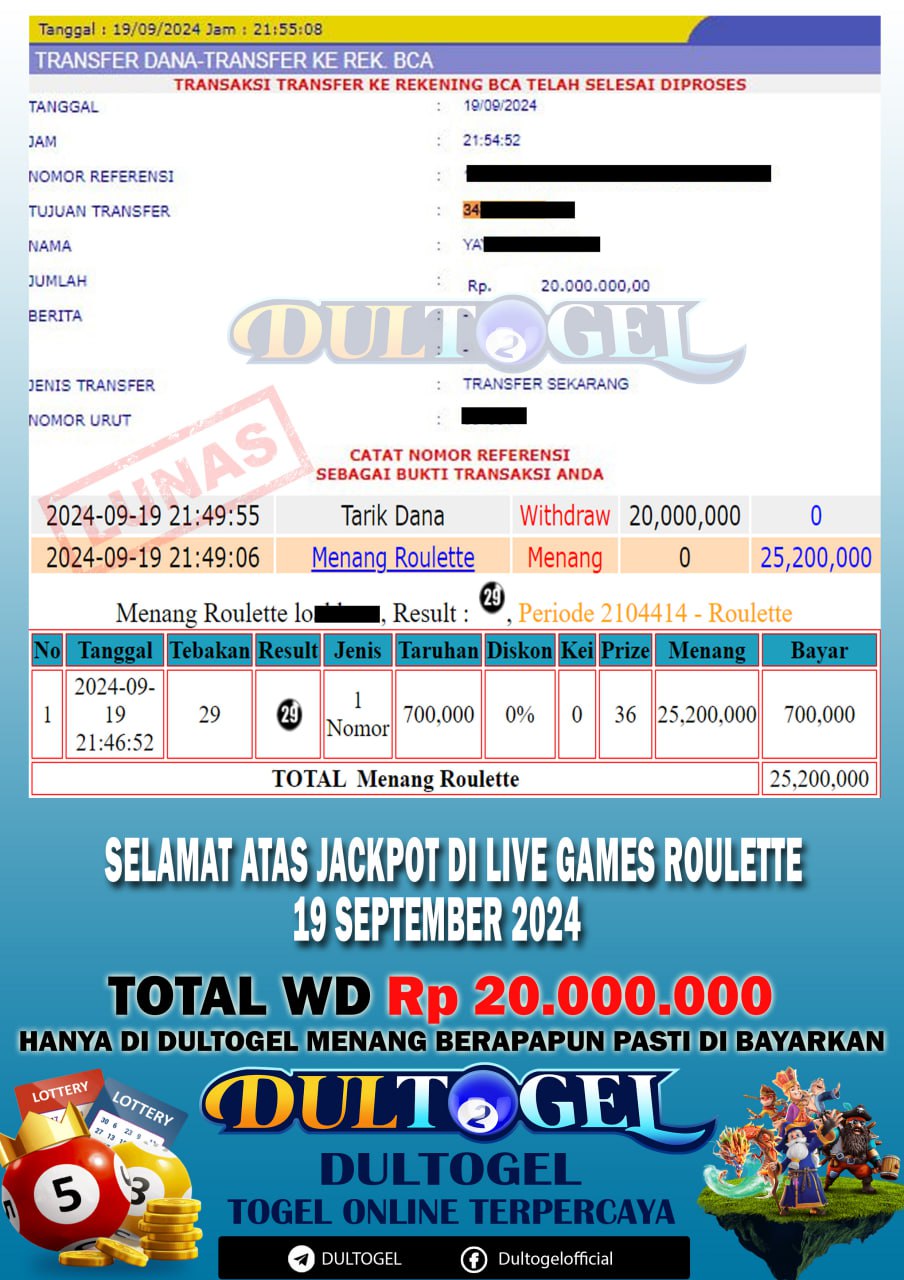 BUKTI JP DULTOGEL 19 SEPTEMBER 2024