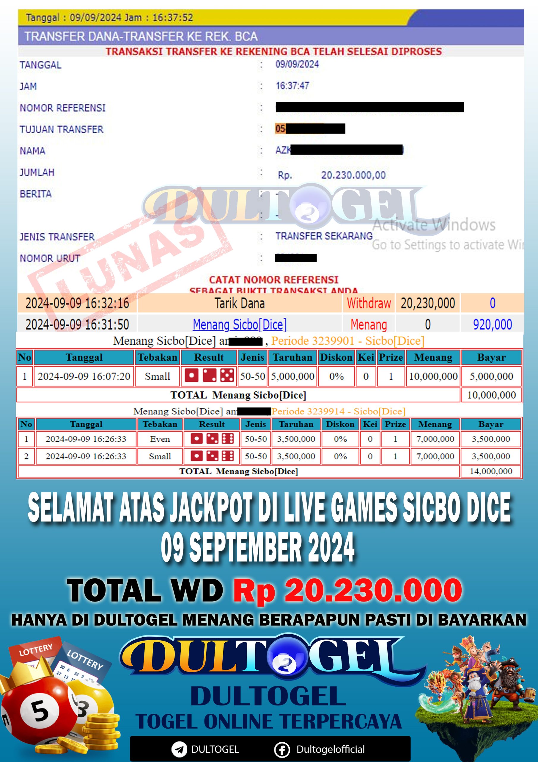 BUKTI JP DULTOGEL 09 SEPTEMBER 2024