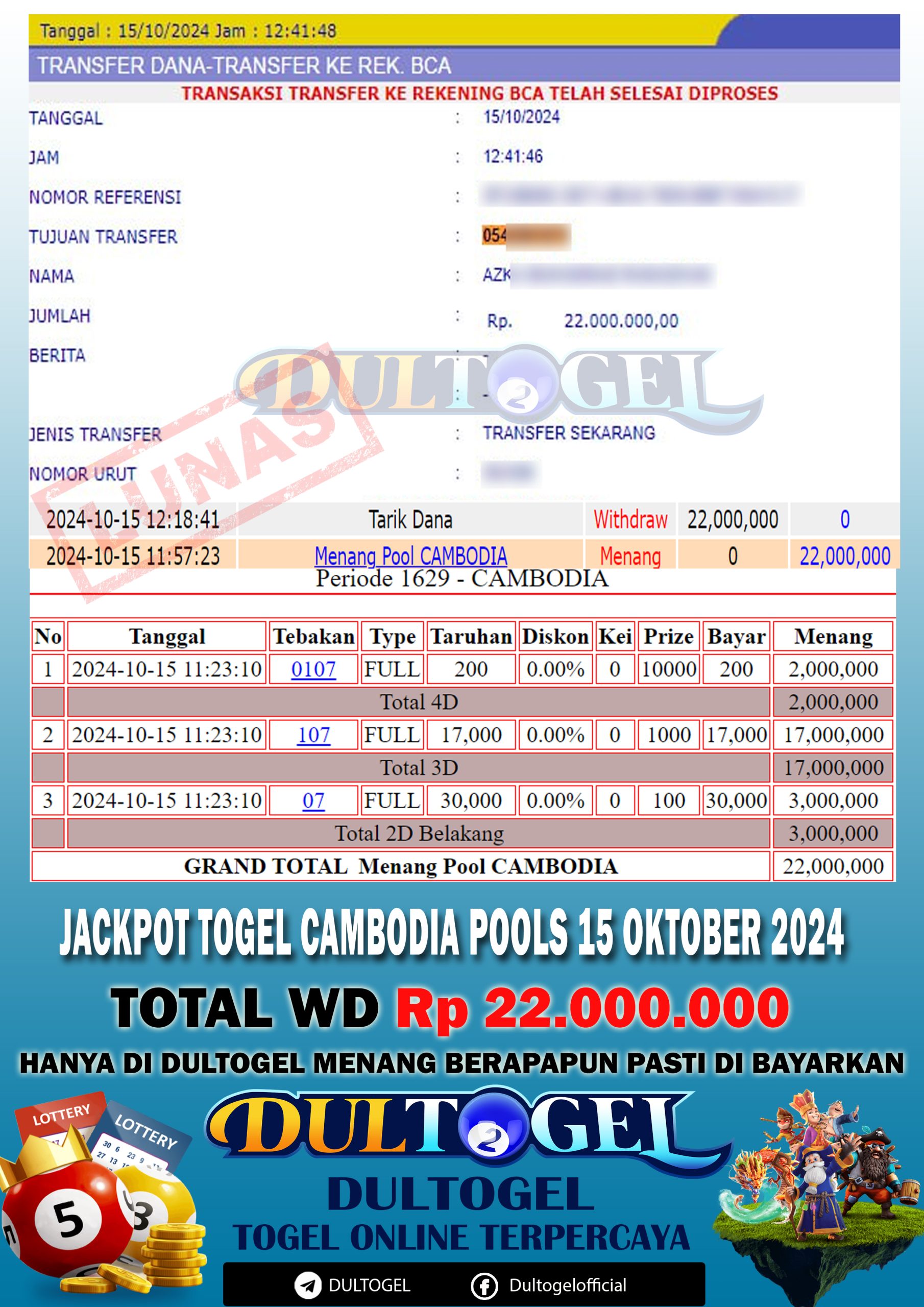 BUKTI JP DULTOGEL 15 OKTOBER 2024