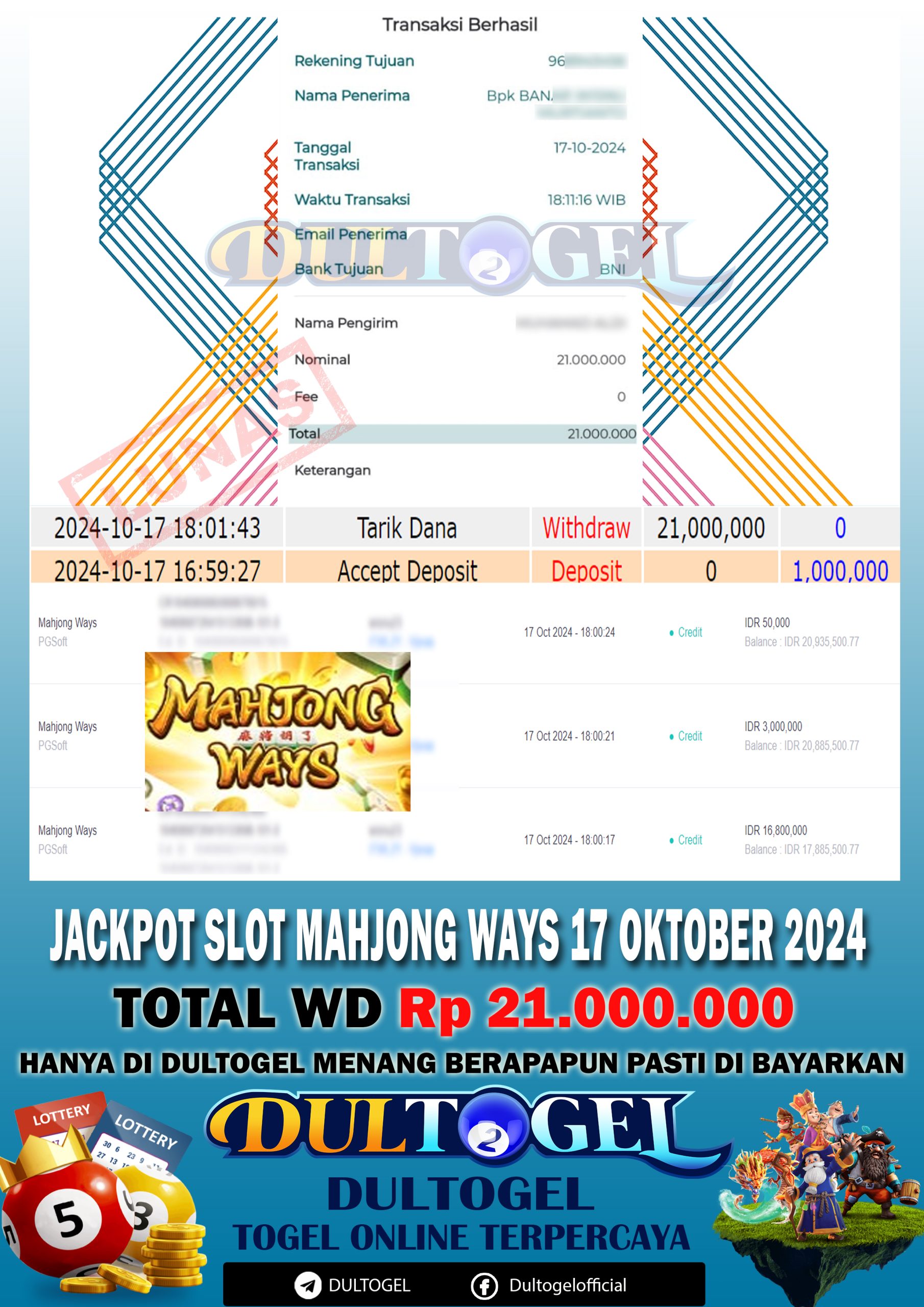 BUKTI JP DULTOGEL 17 OKTOBER 2024
