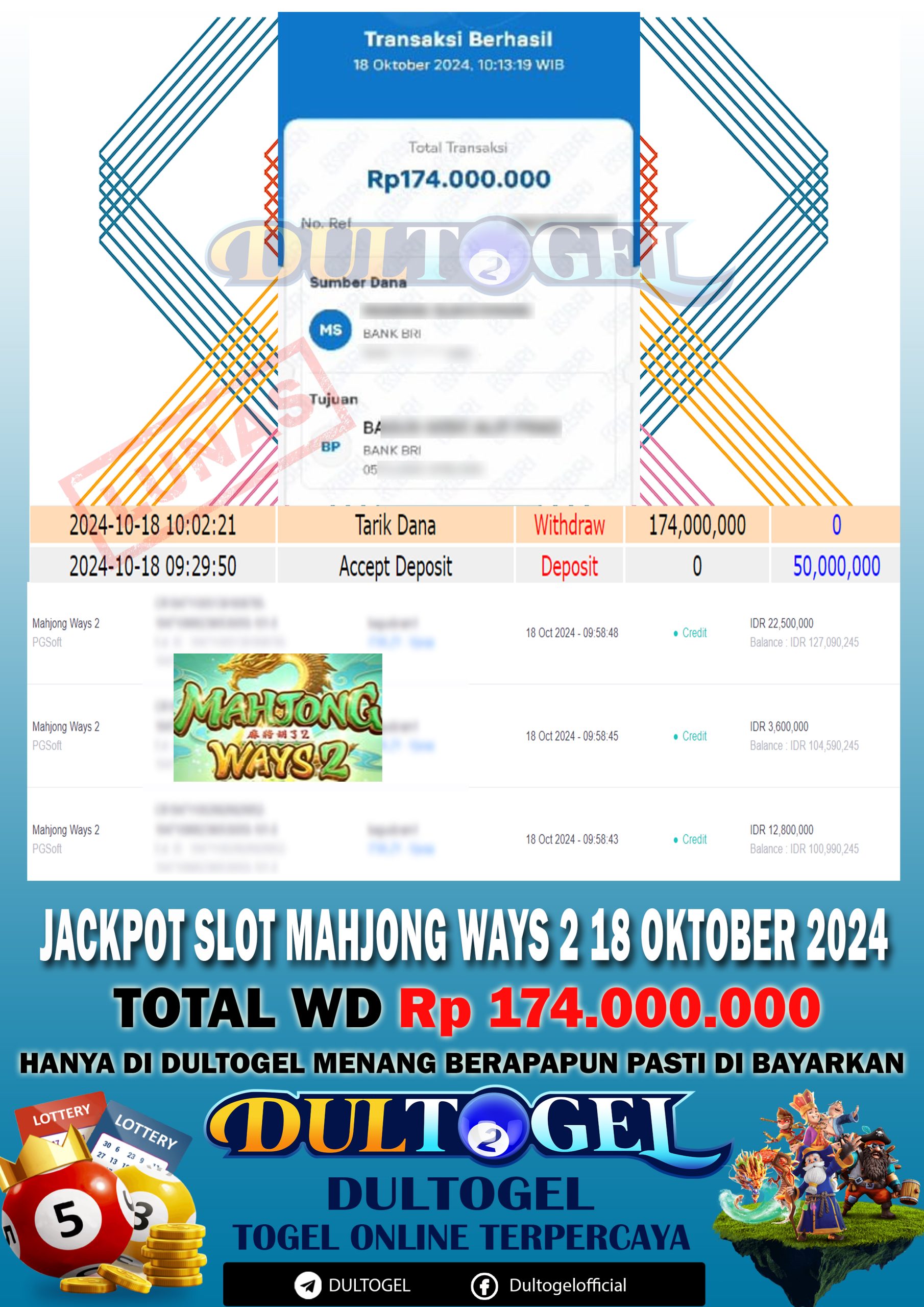 BUKTI JP DULTOGEL 18 OKTOBER 2024
