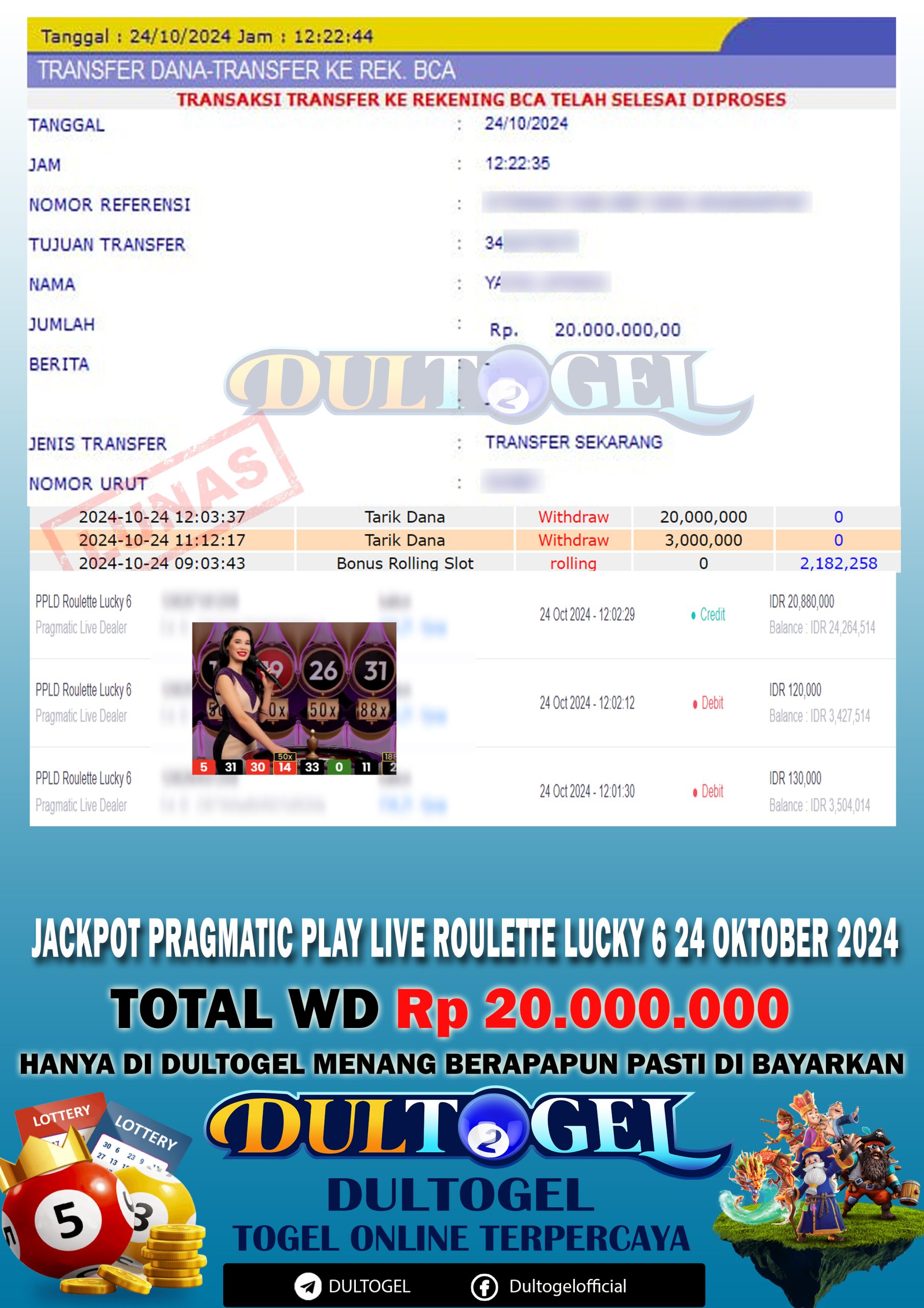 BUKTI JP DULTOGEL 24 OKTOBER 2024