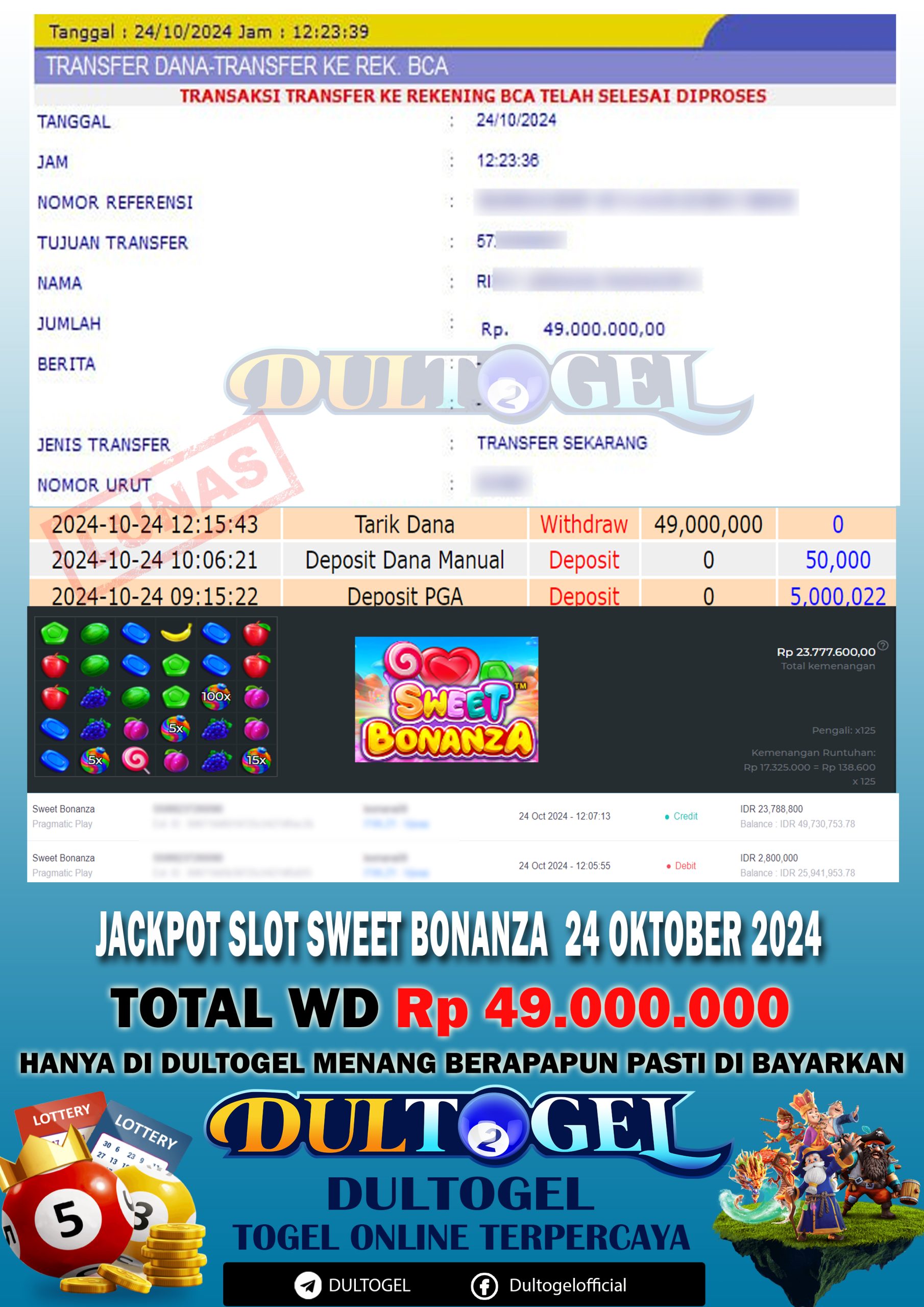 BUKTI JP DULTOGEL 24 OKTOBER 2024
