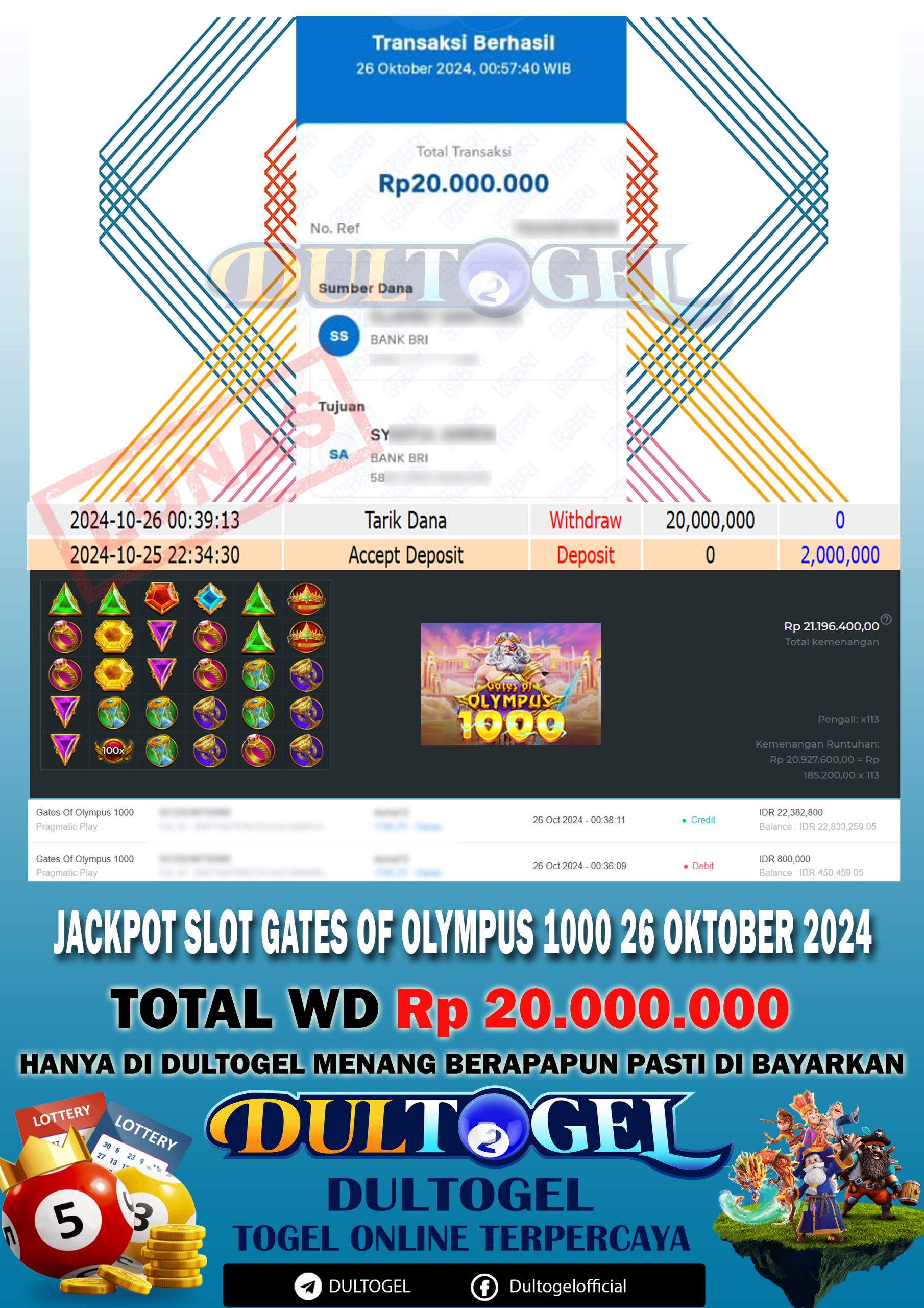 BUKTI JP DULTOGEL 26 OKTOBER 2024
