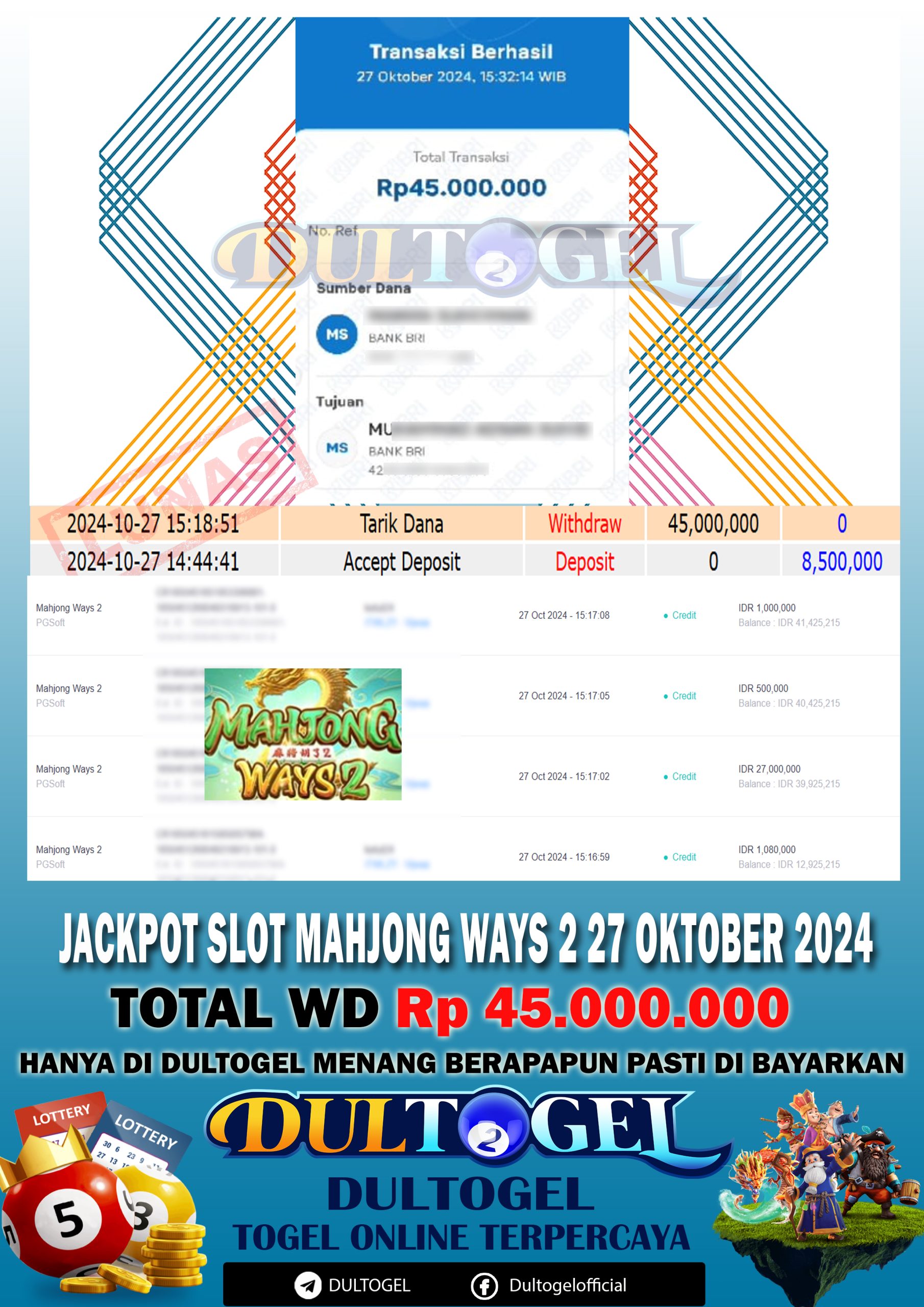 BUKTI JP DULTOGEL 27 OKTOBER 2024