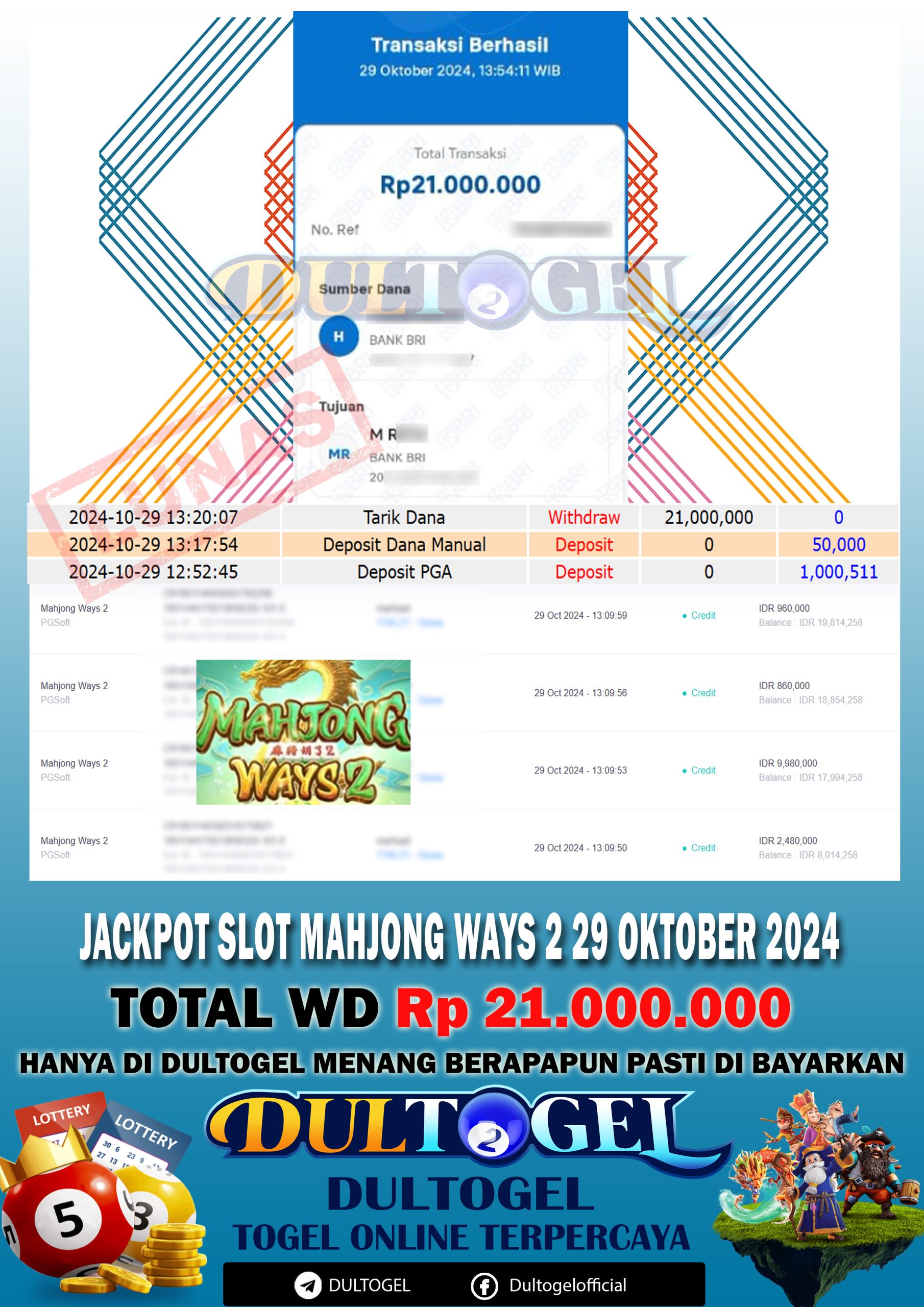 BUKTI JP DULTOGEL 29 OKTOBER 2024