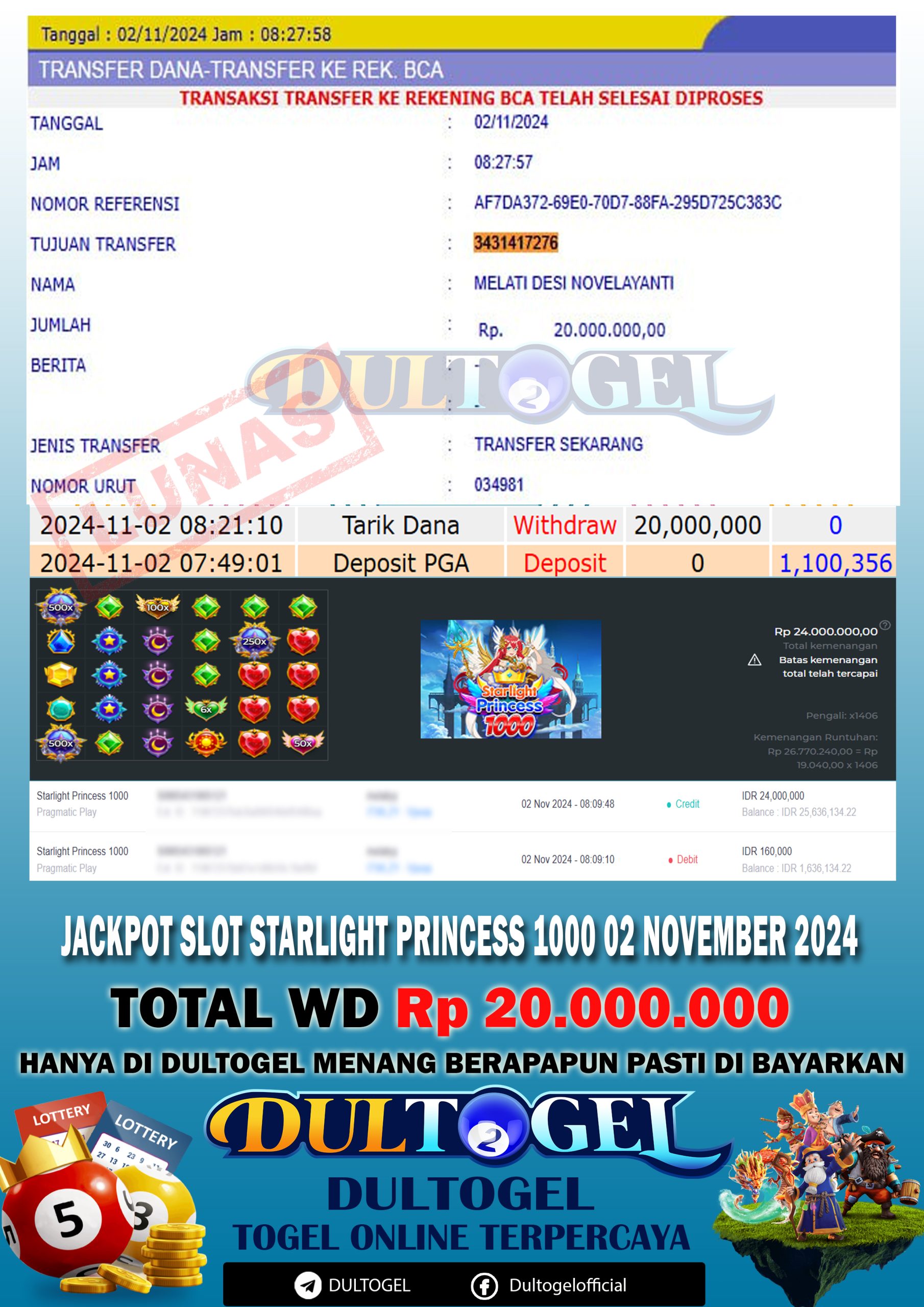BUKTI JP DULTOGEL 02 NOVEMBER 2024