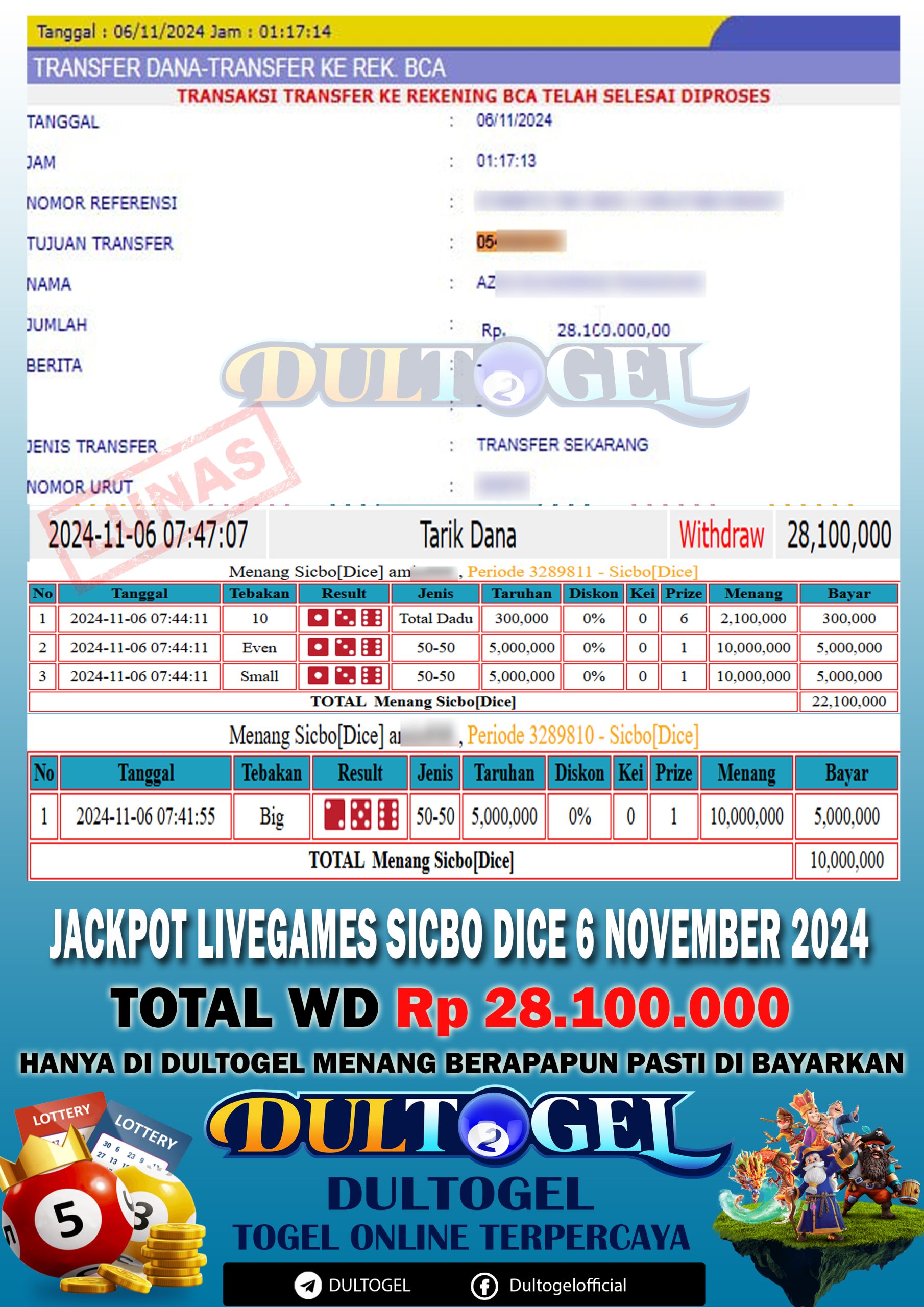 BUKTI JP DULTOGEL 06 NOVEMBER 2024