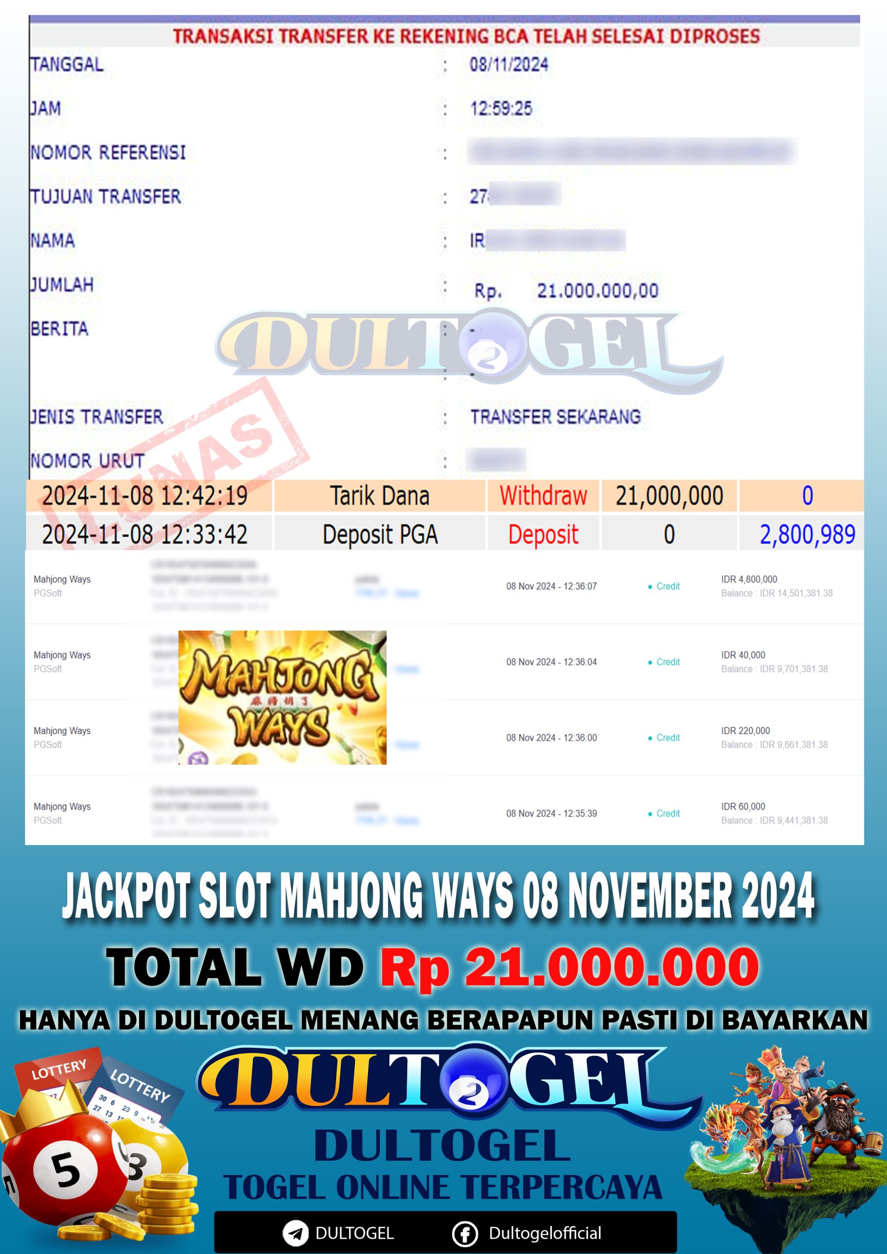 BUKTI JP DULTOGEL 08 NOVEMBER 2024