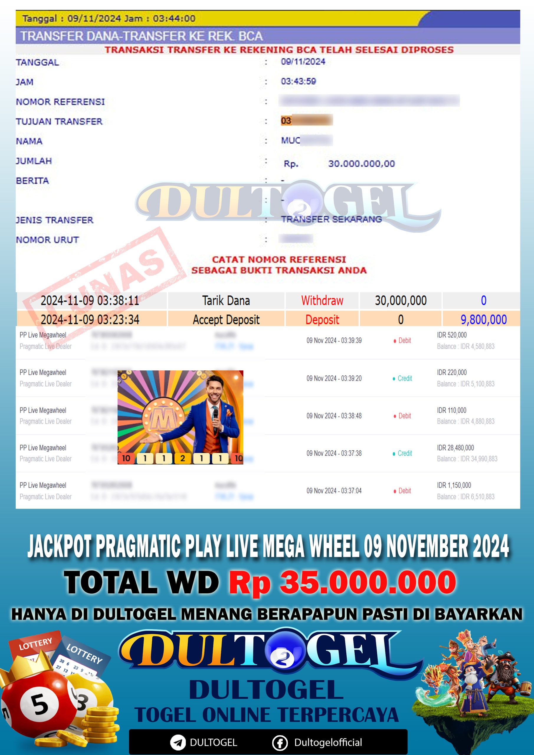 BUKTI JP DULTOGEL 09 NOVEMBER 2024