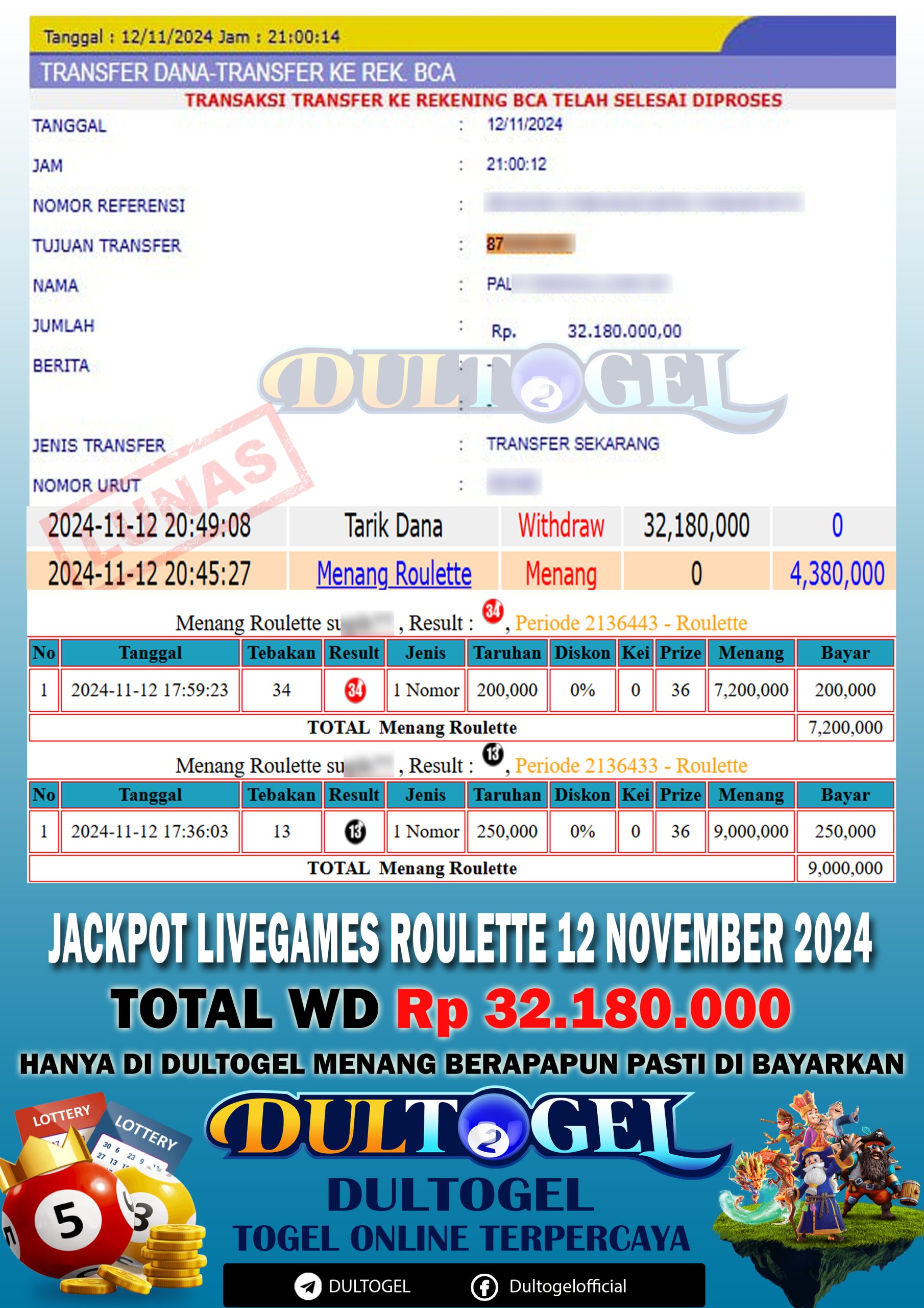 BUKTI JP DULTOGEL 12 NOVEMBER 2024