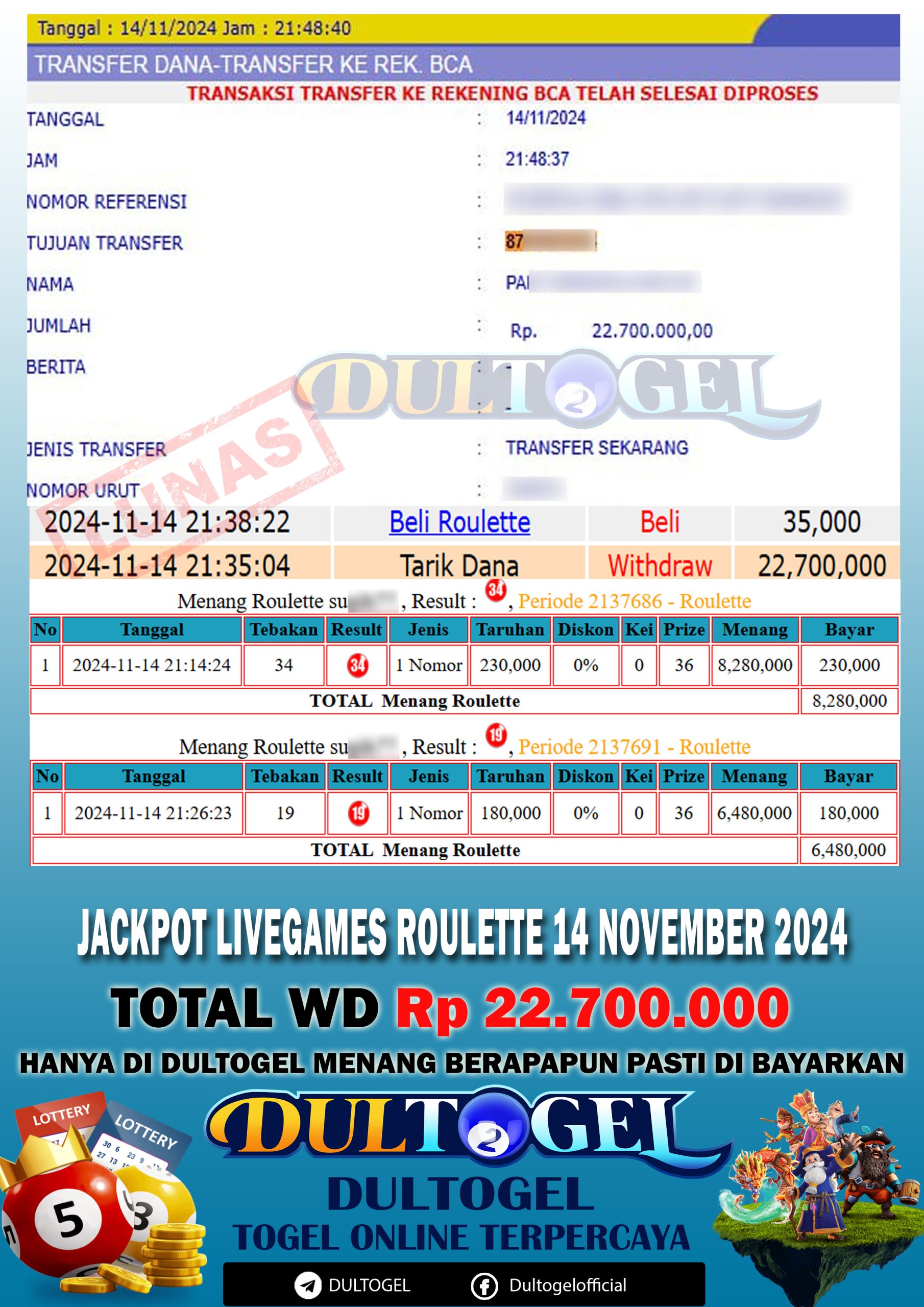 BUKTI JP DULTOGEL 14 NOVEMBER 2024