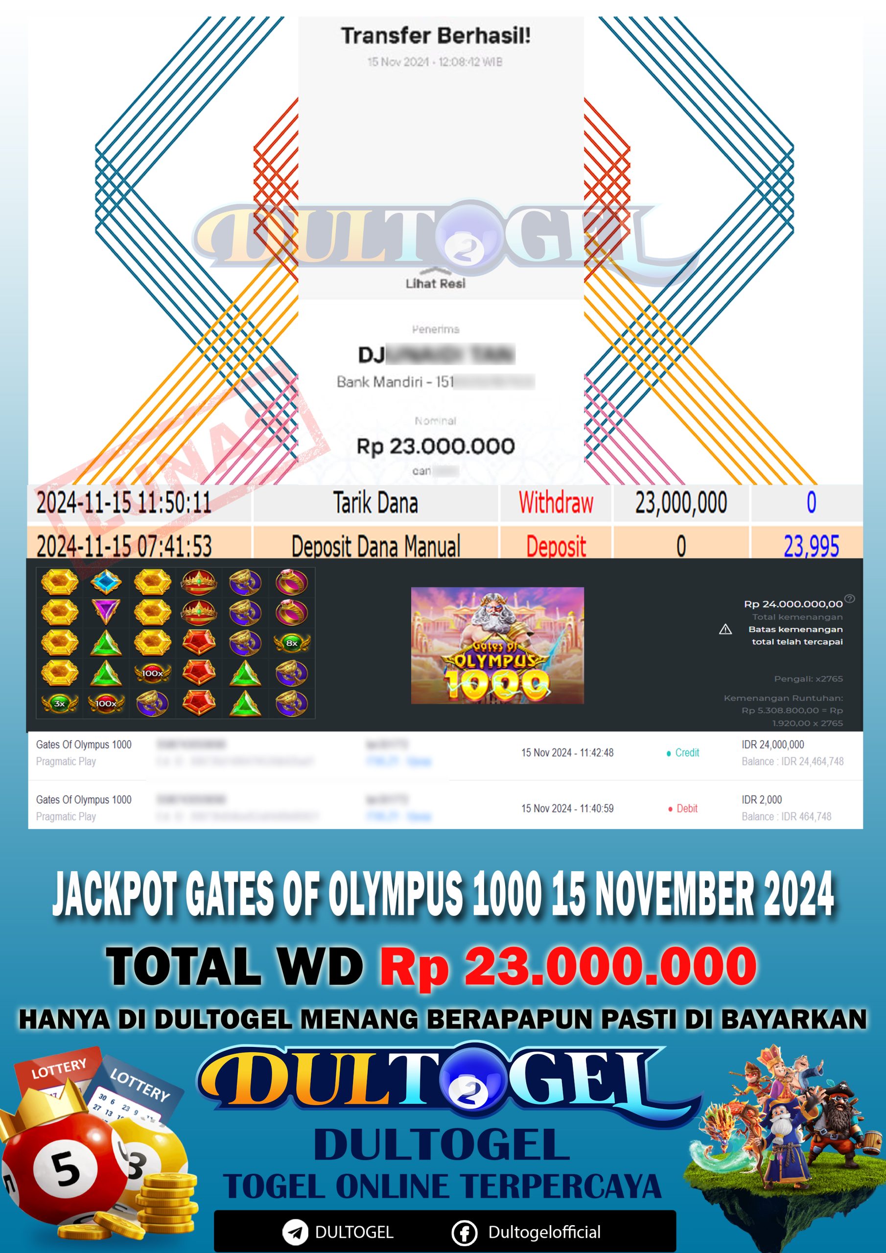 BUKTI JP DULTOGEL 15 NOVEMBER 2024
