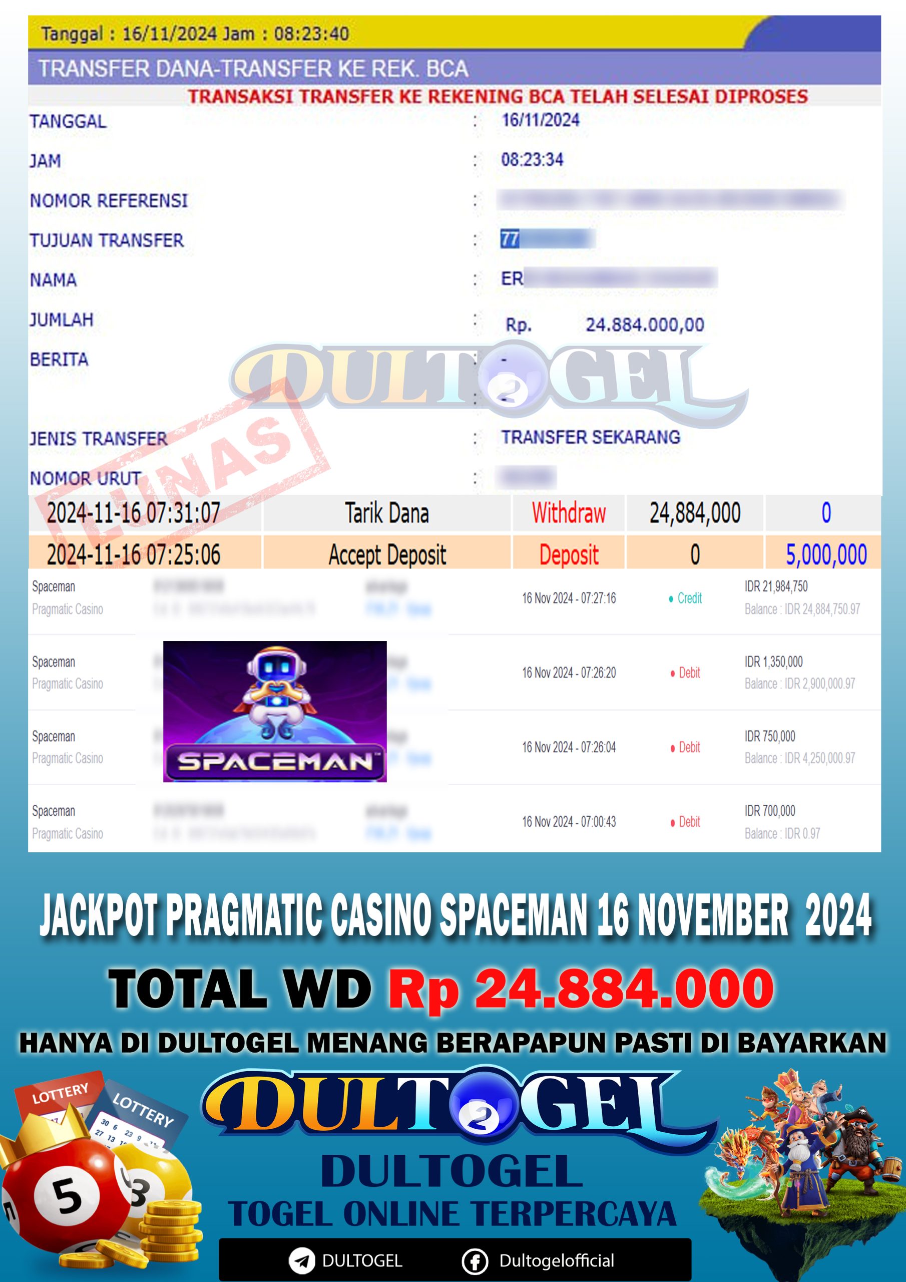 BUKTI JP DULTOGEL 16 NOVEMBER 2024