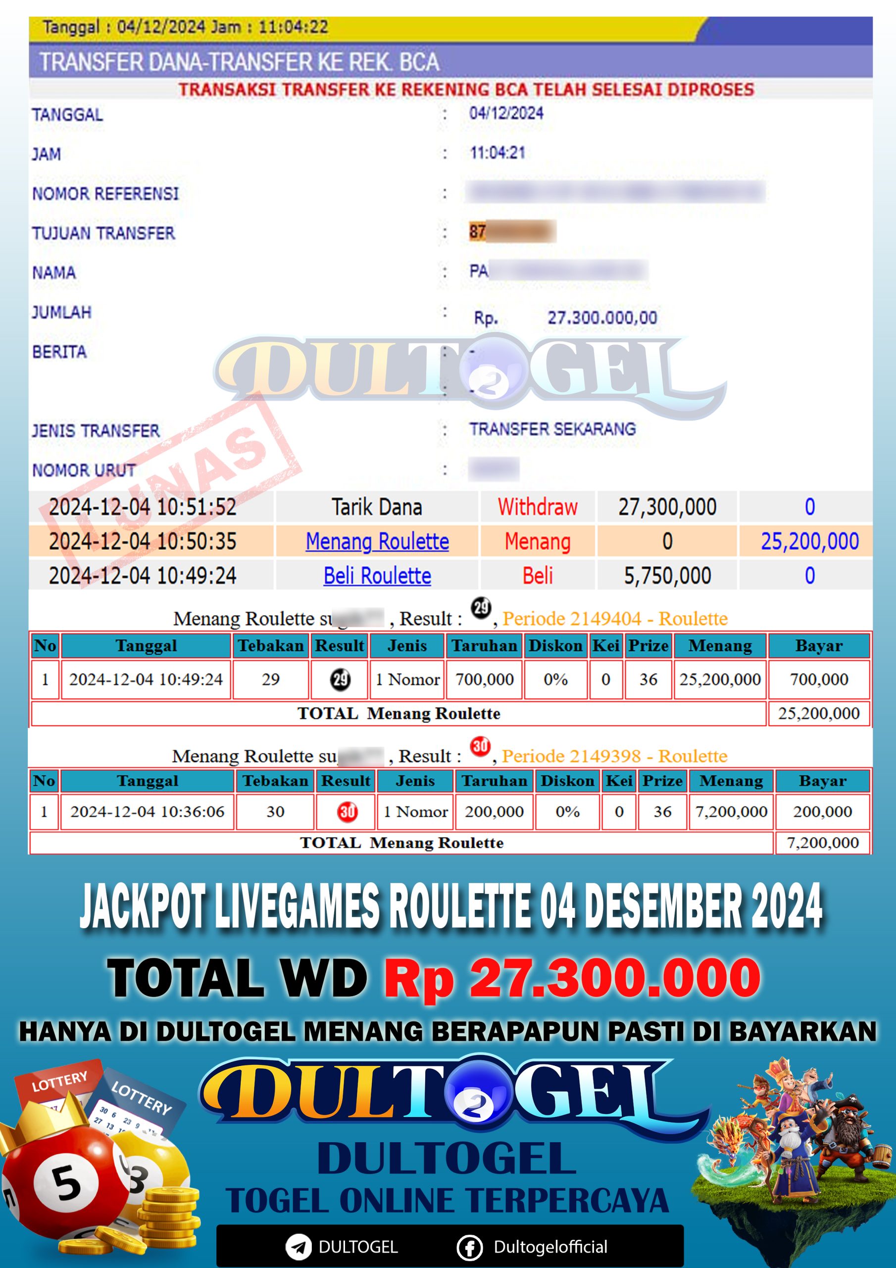 BUKTI JP DULTOGEL 04 DESEMBER 2024