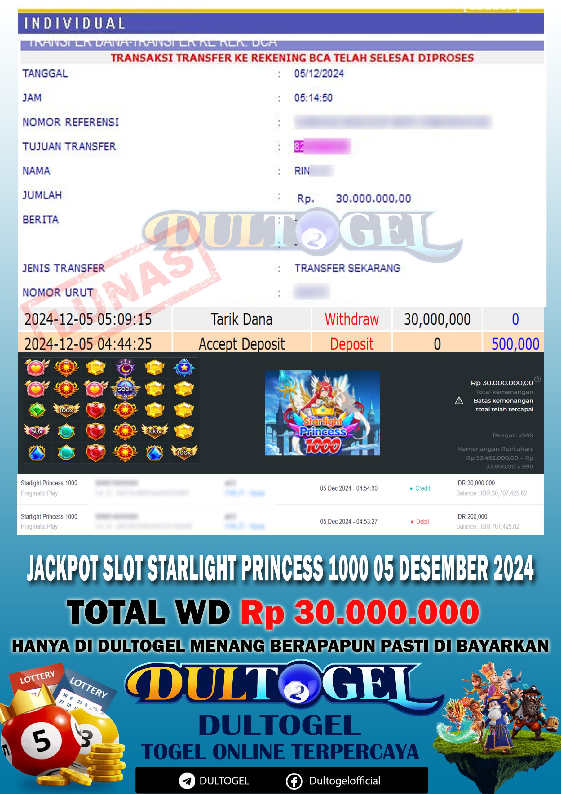 BUKTI JP DULTOGEL 05 DESEMBER 2024