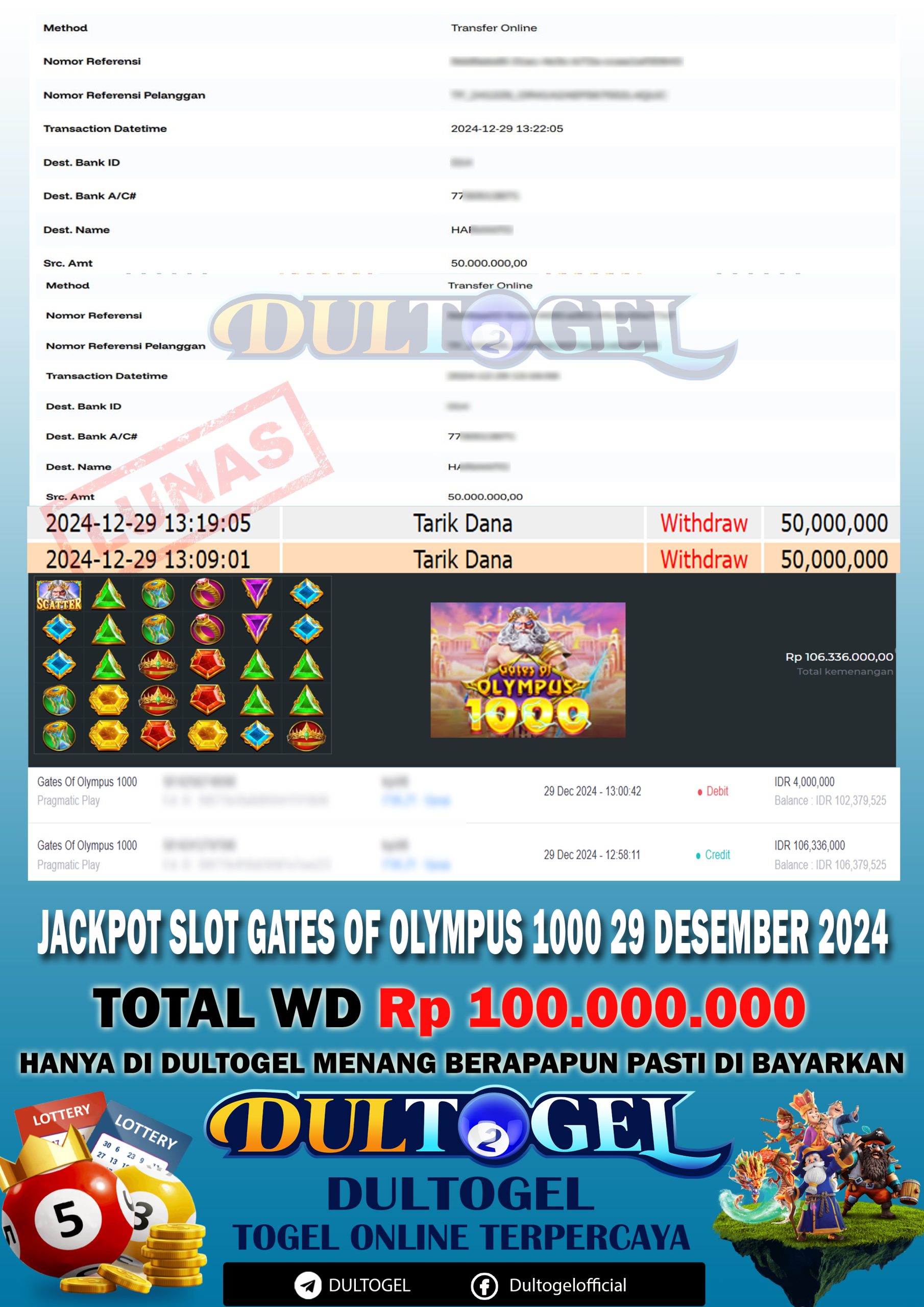 BUKTI JP DULTOGEL 29 DESEMBER 2024