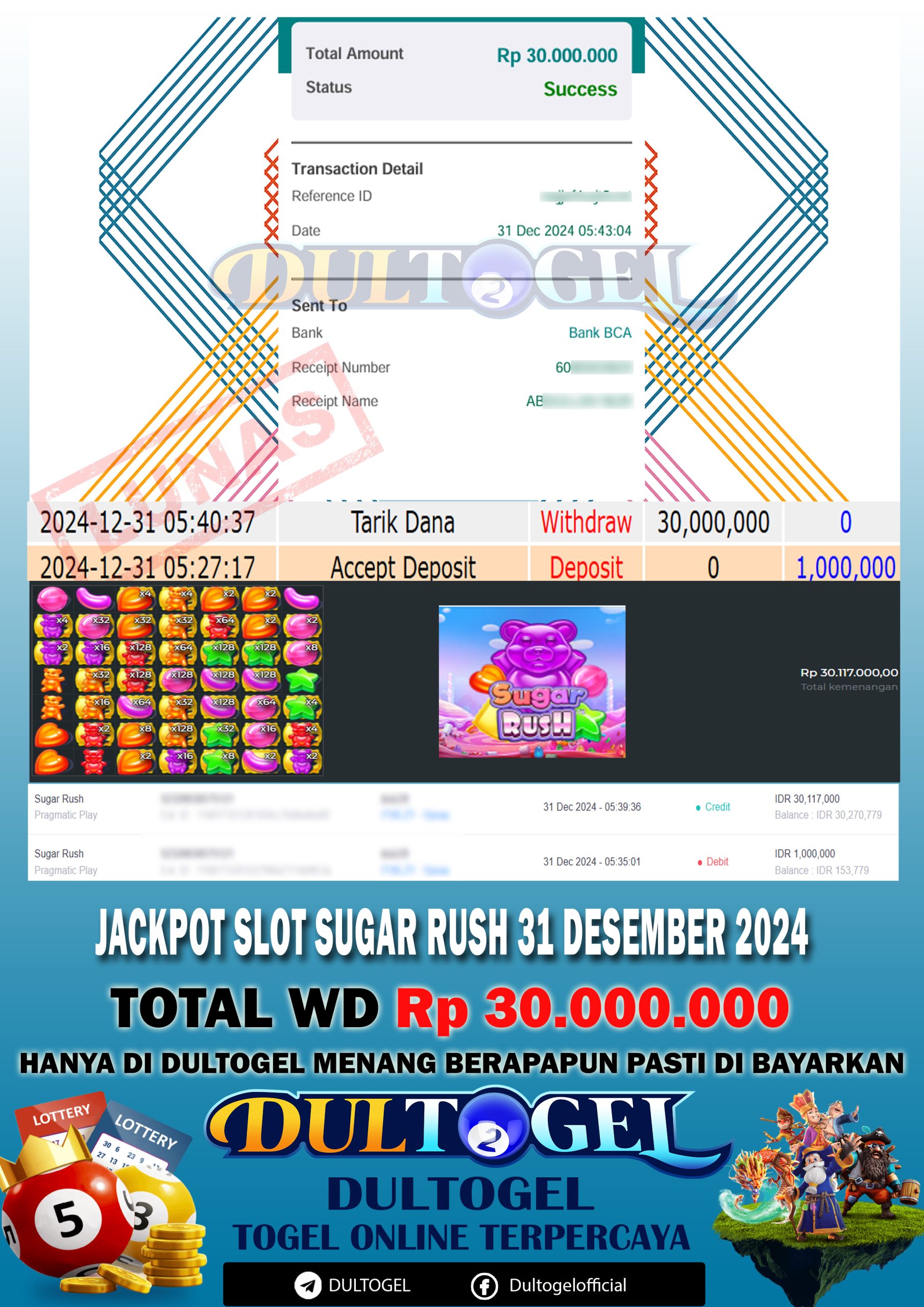 BUKTI JP DULTOGEL 31 DESEMBER 2024