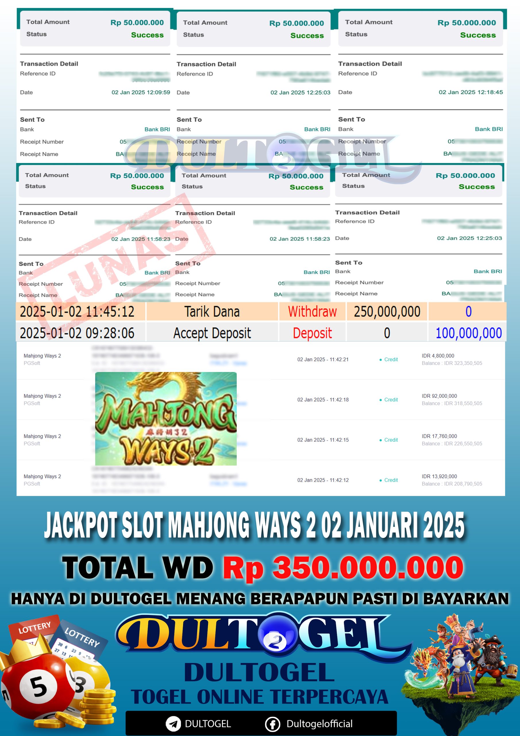 BUKTI JP DULTOGEL 02 JANUARI 2025