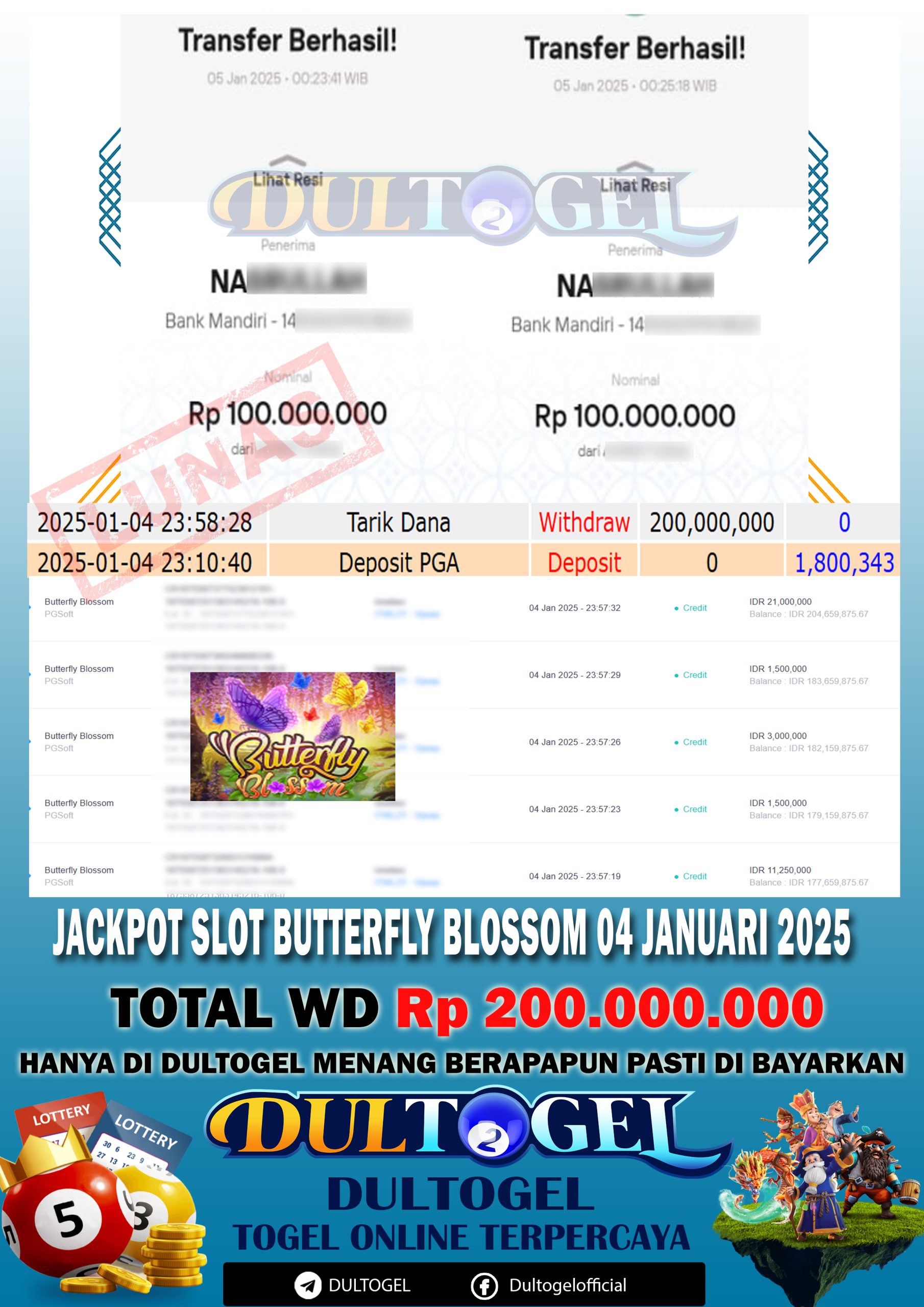 BUKTI JP DULTOGEL 04 JANUARI 2025
