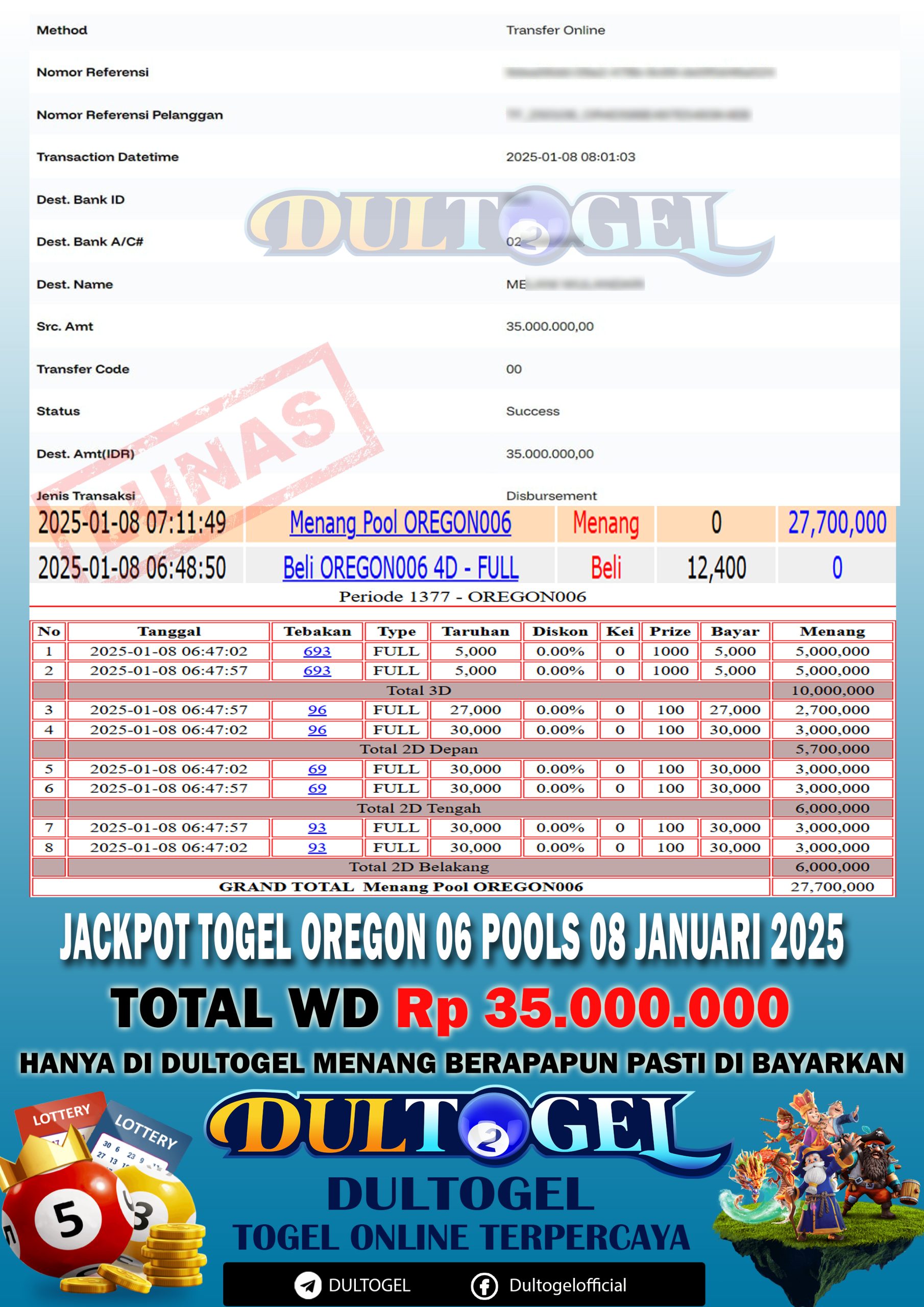 BUKTI JP DULTOGEL 08 JANUARI 2025