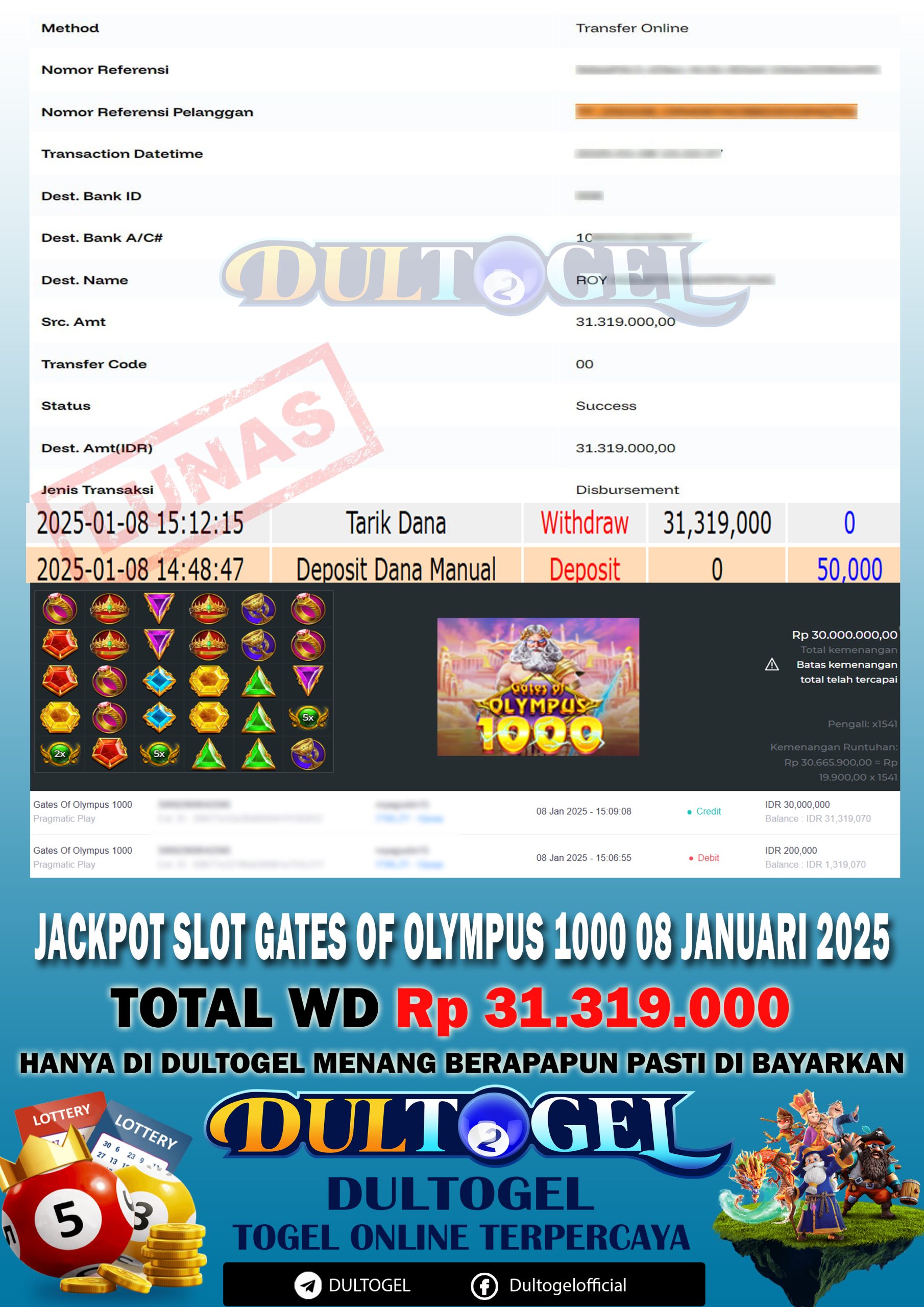 BUKTI JP DULTOGEL 08 JANUARI 2025