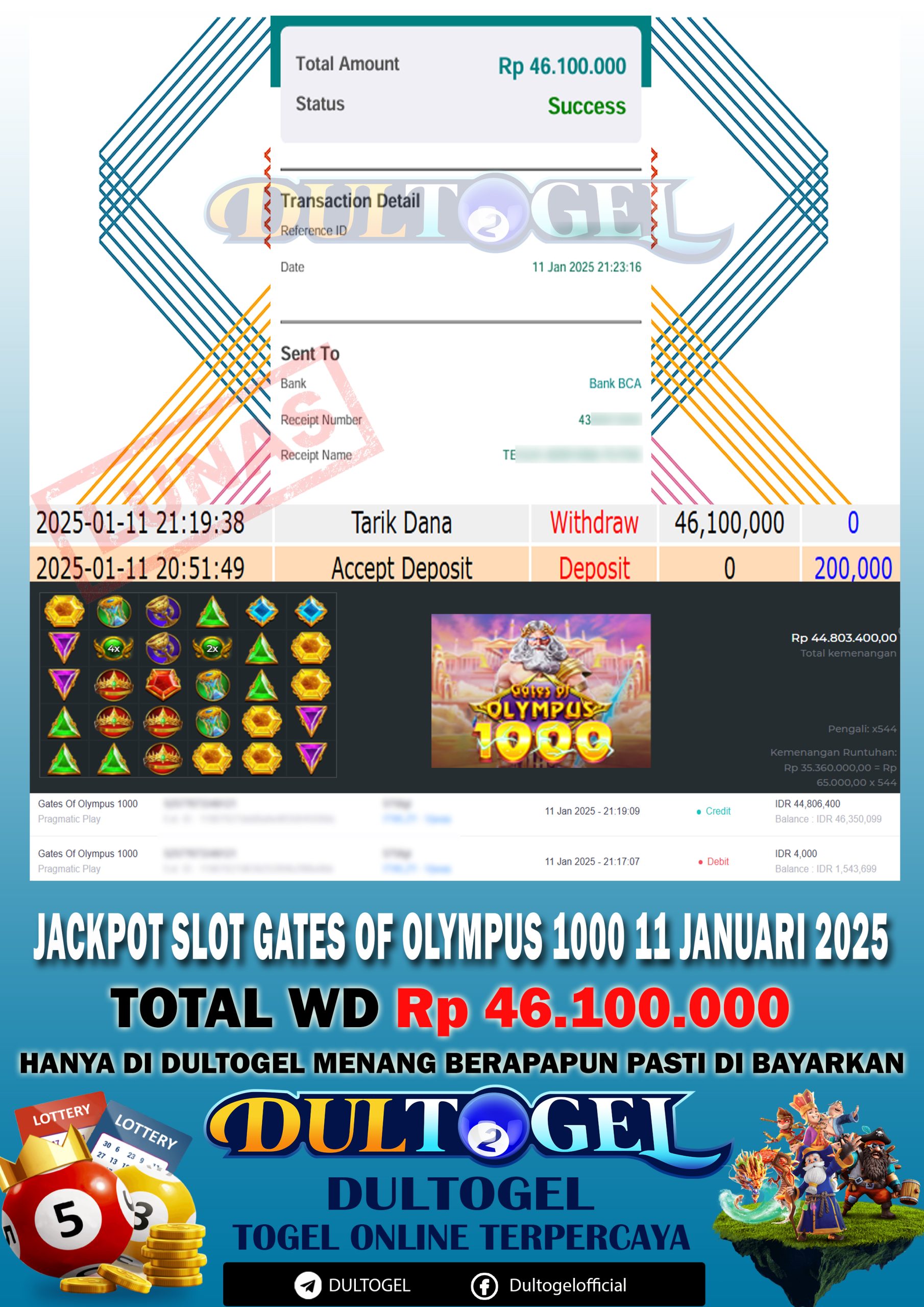 BUKTI JP DULTOGEL 11 JANUARI 2025
