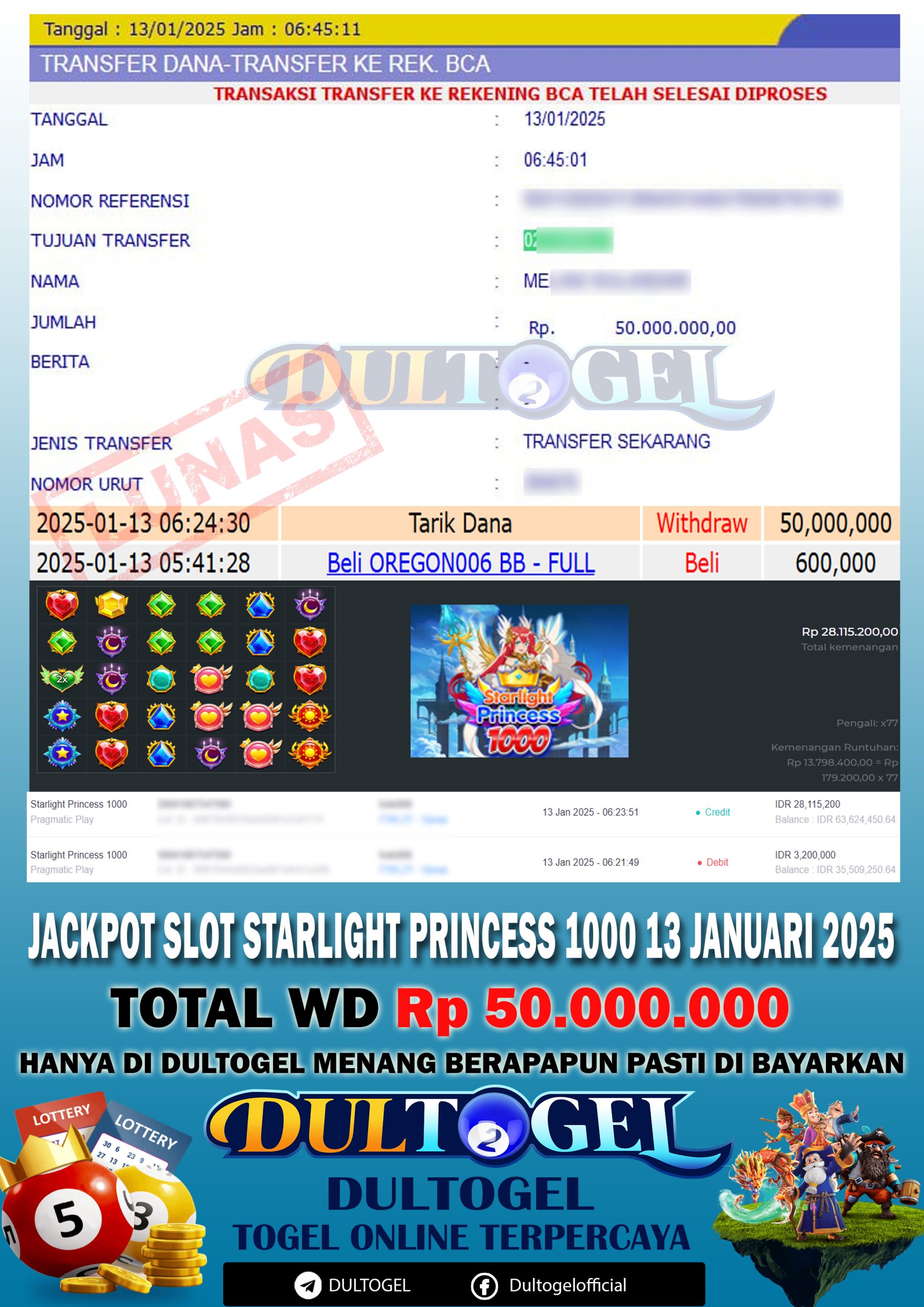 BUKTI JP DULTOGEL 13 JANUARI 2025