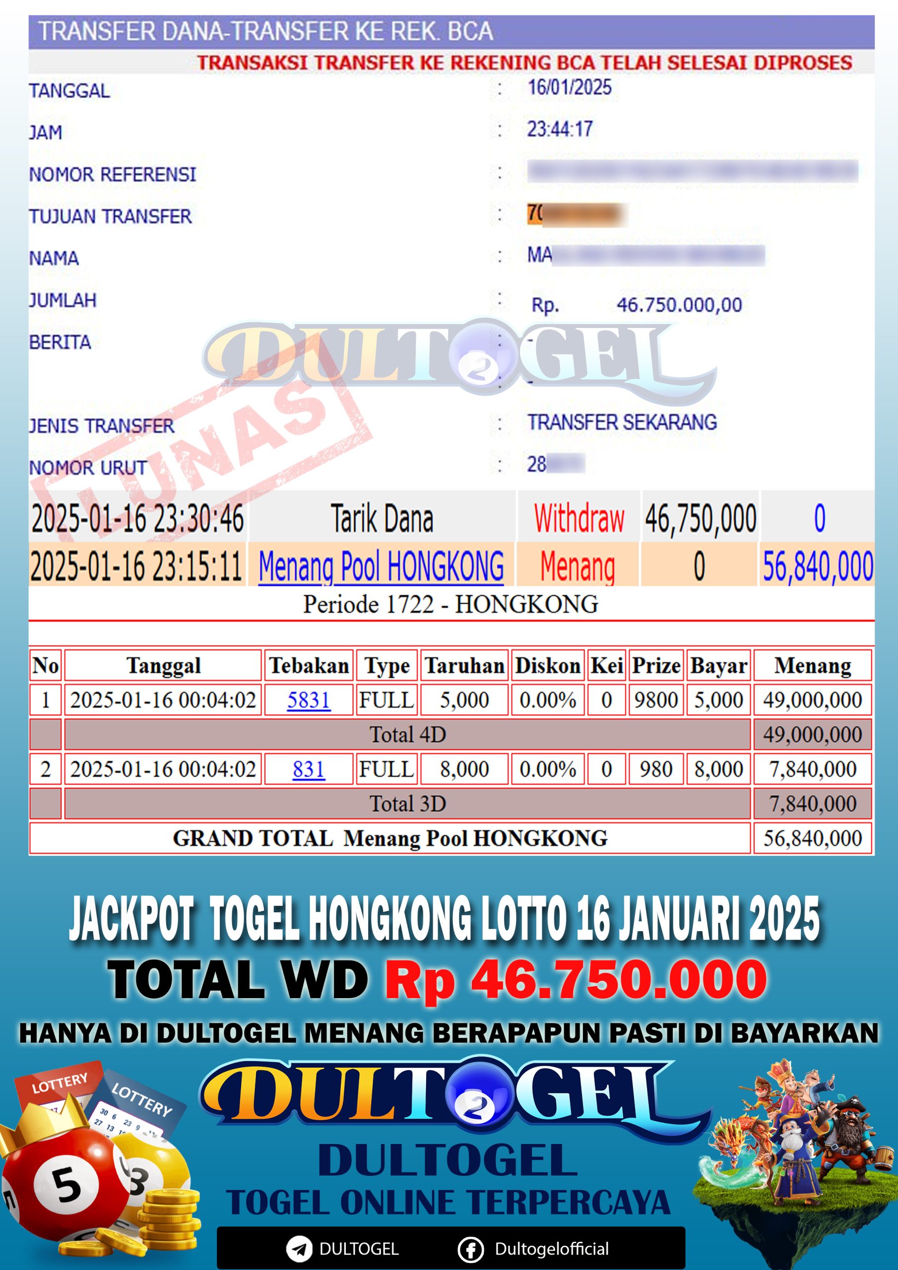 BUKTI JP DULTOGEL 16 JANUARI 2025