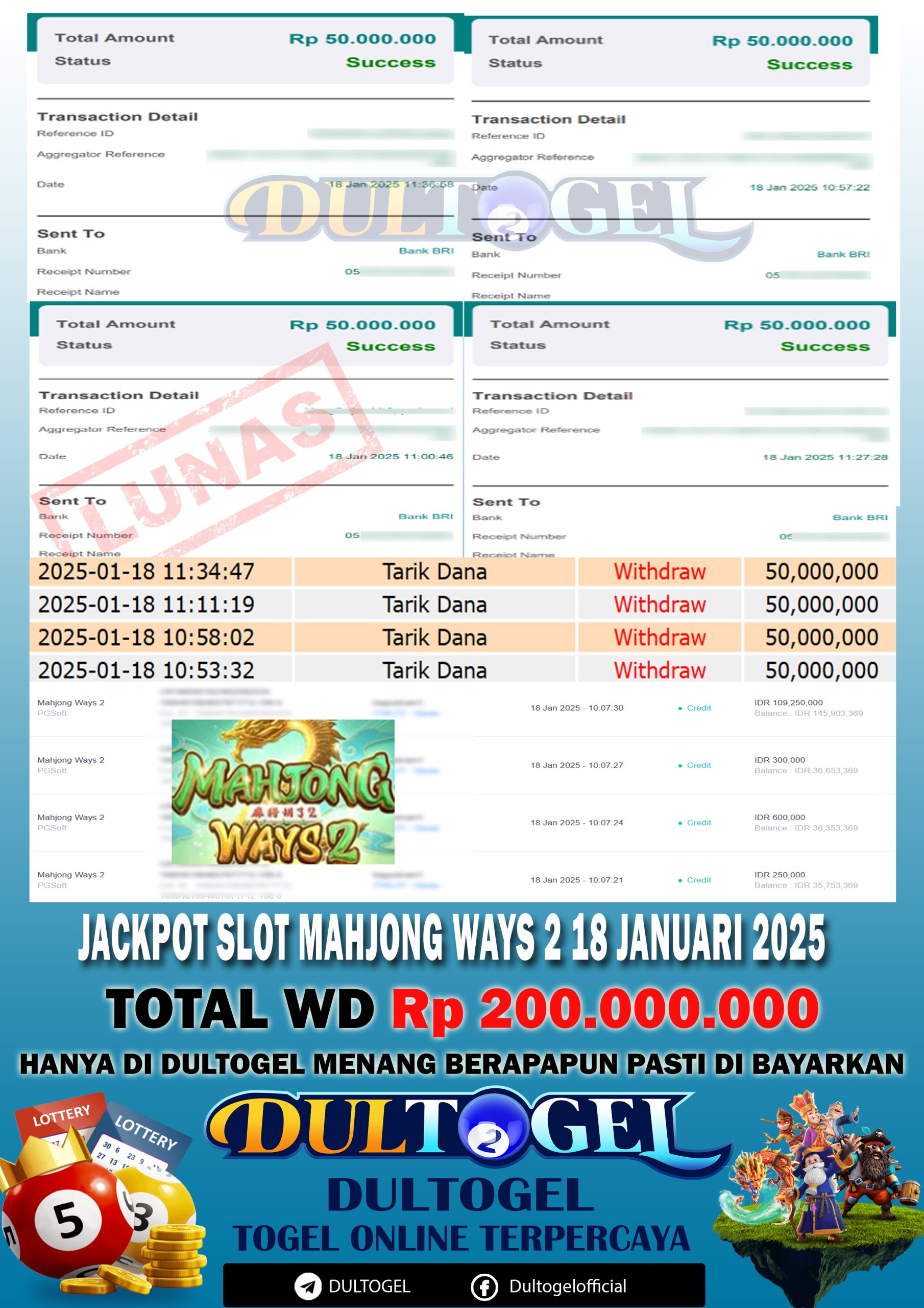 BUKTI JP DULTOGEL 18 JANUARI 2025