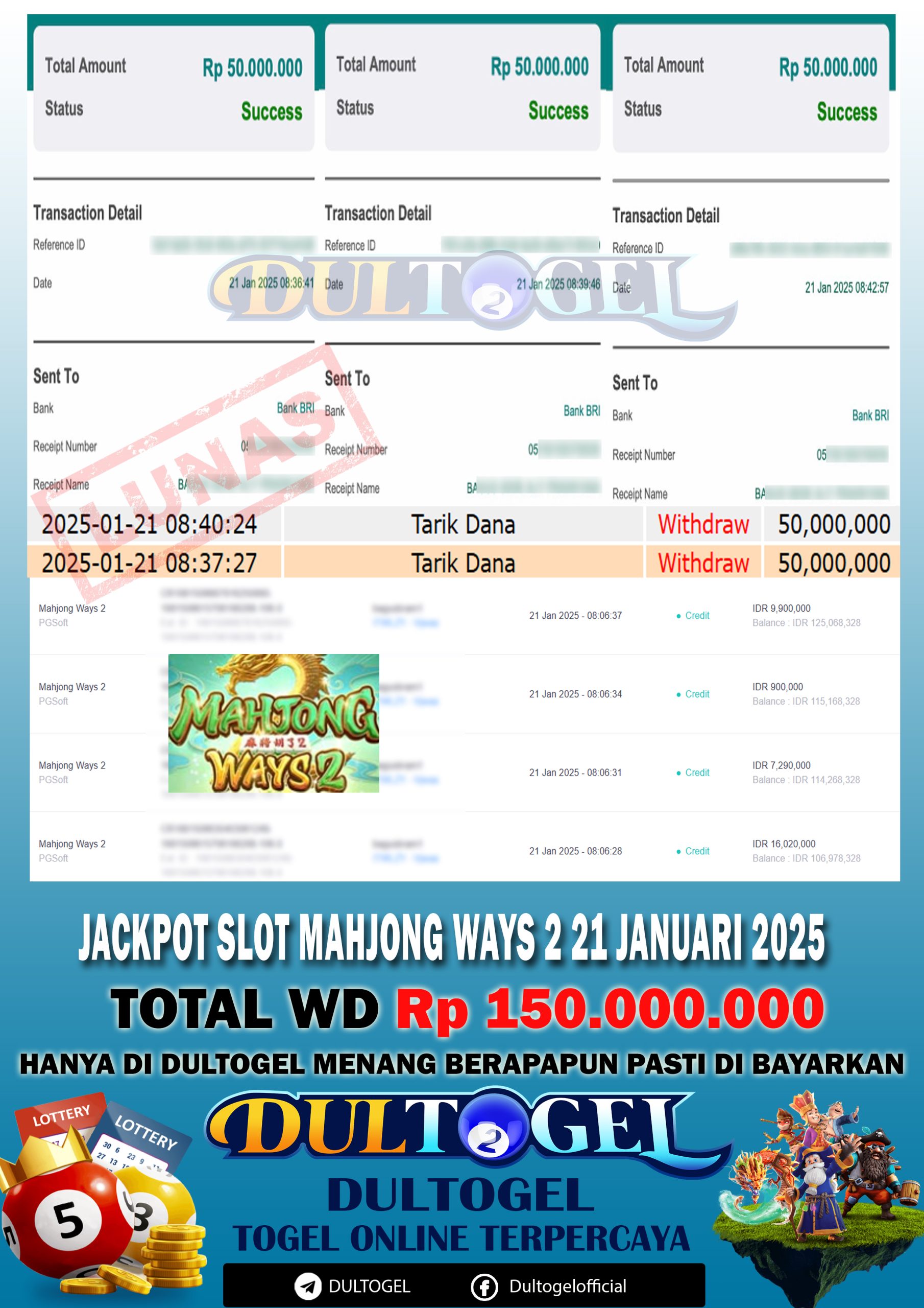 BUKTI JP DULTOGEL 21 JANUARI 2025