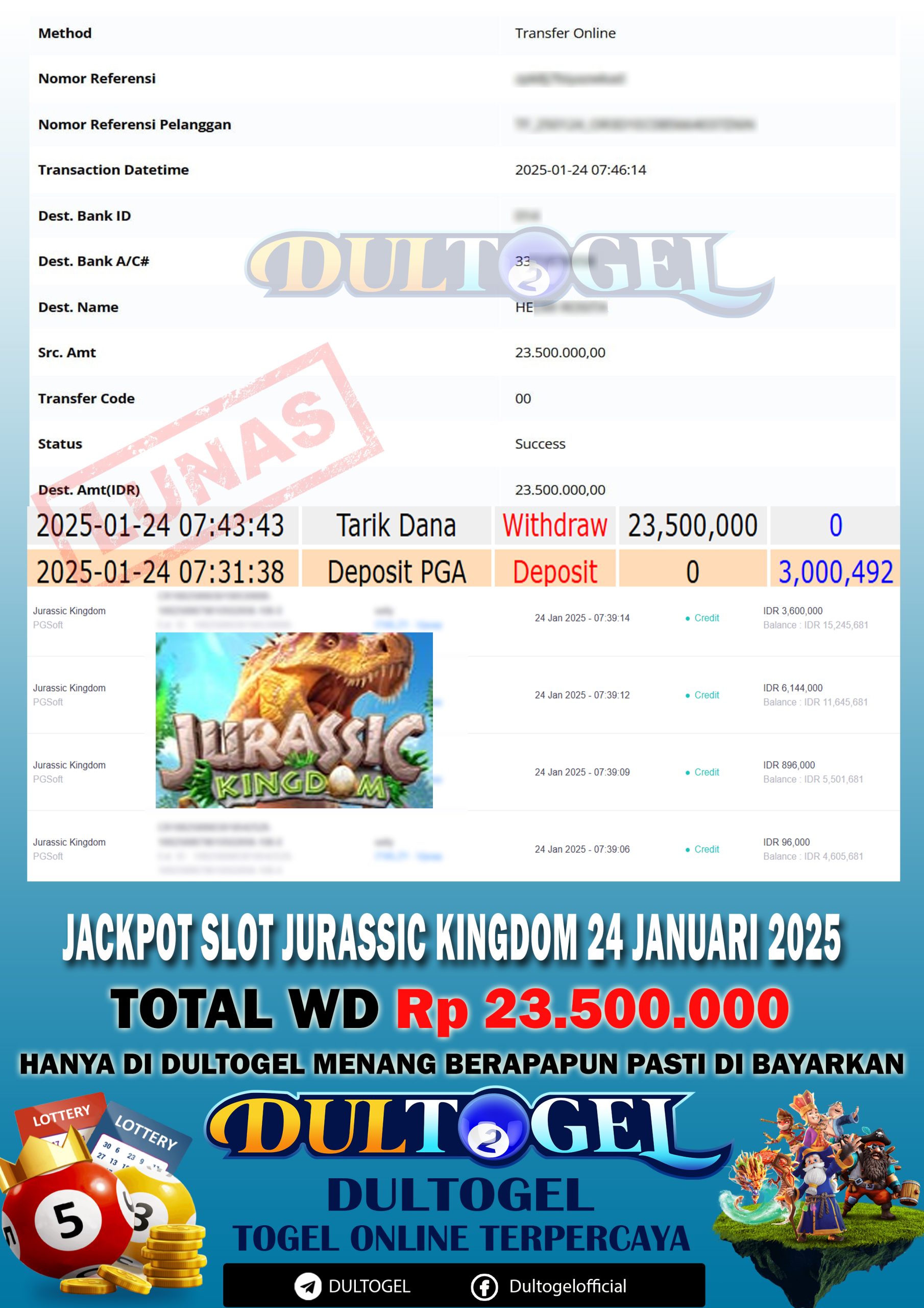 BUKTI JP DULTOGEL 24 JANUARI 2025